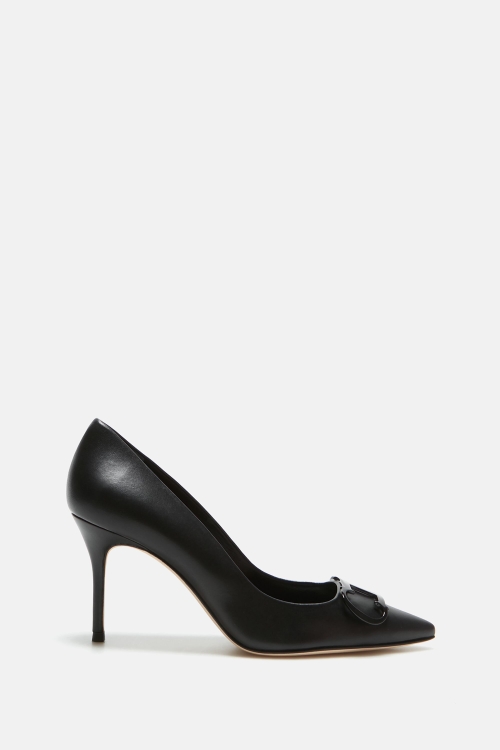 INITIALS INSIGNIA 80 LEATHER PUMPS