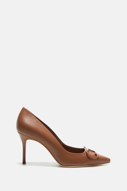 INITIALS INSIGNIA 80 LEATHER PUMPS