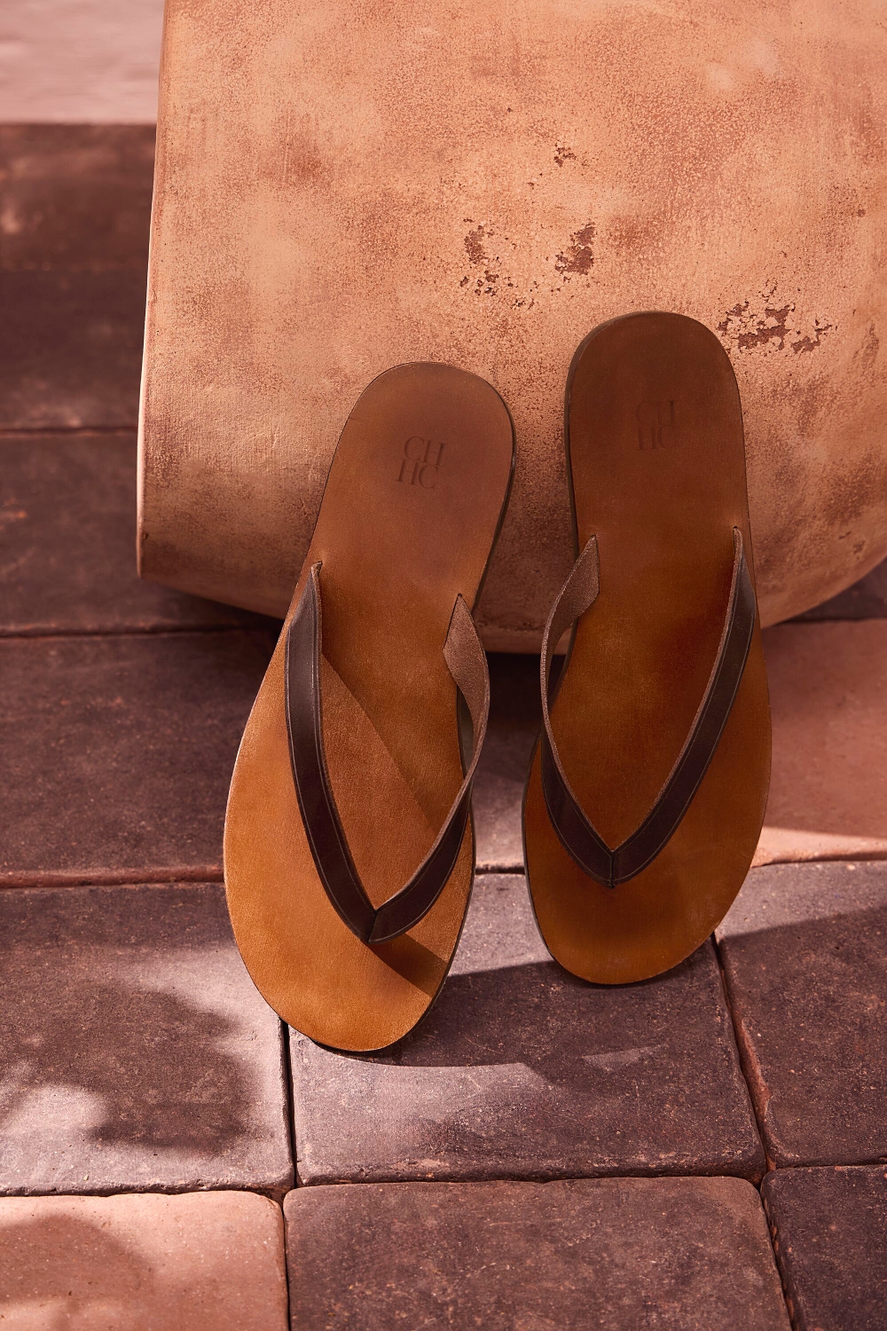 FACTORY LEATHER FLIP FLOPS