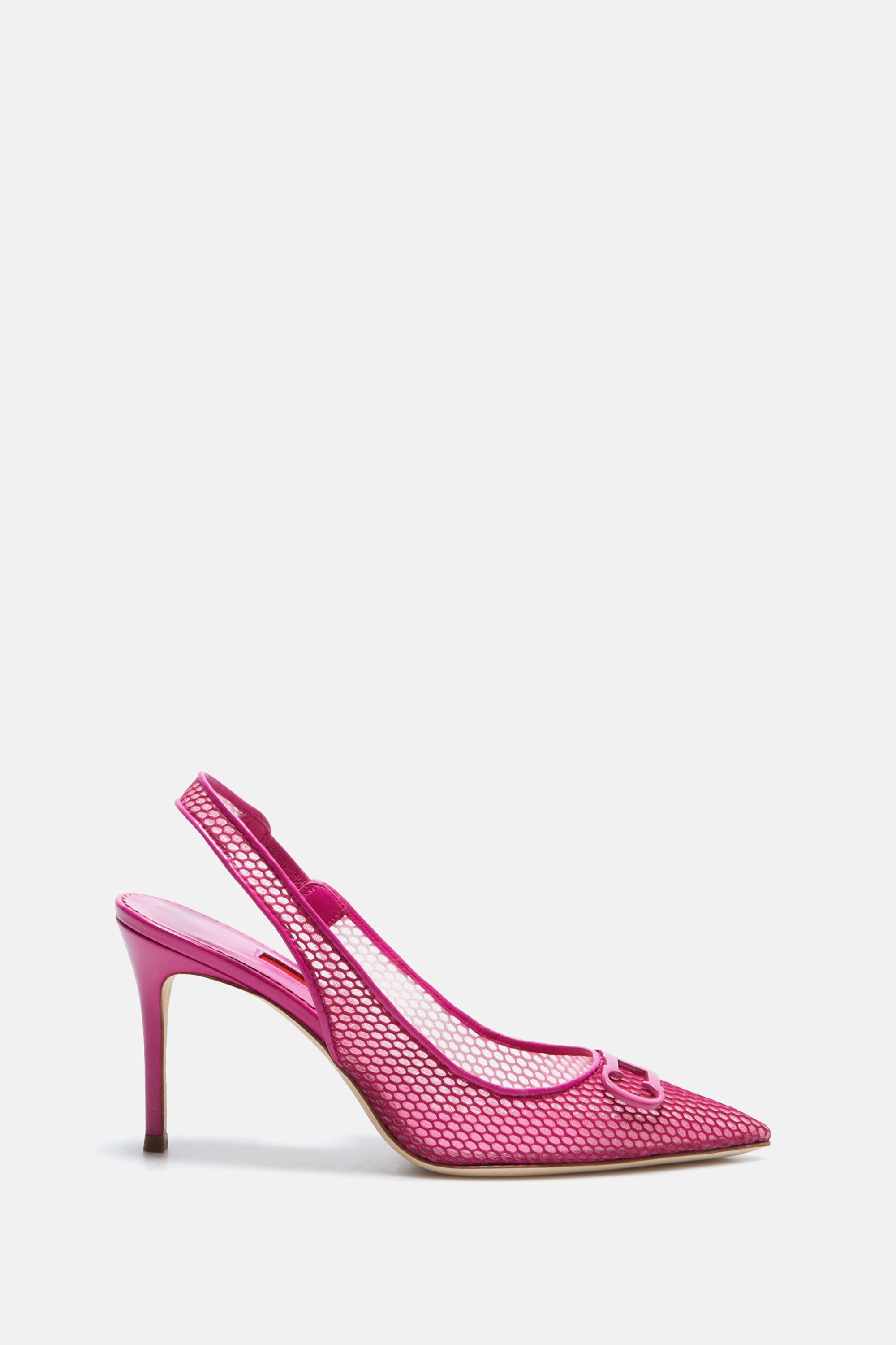 Salón destalonado de rejilla Initials Insignia fucsia - CH Carolina Herrera  España