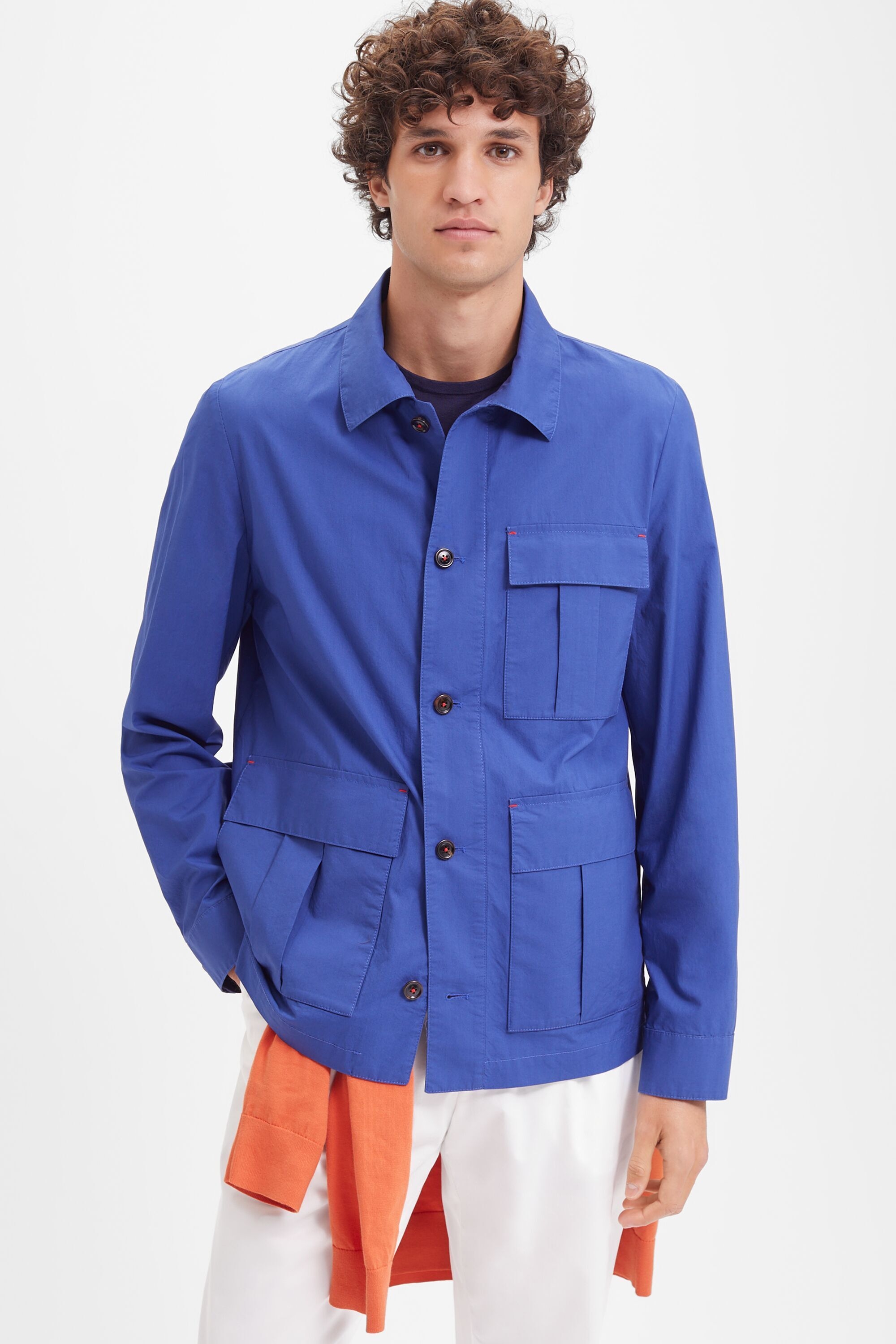 Poplin jacket blue - CH Carolina Herrera United States