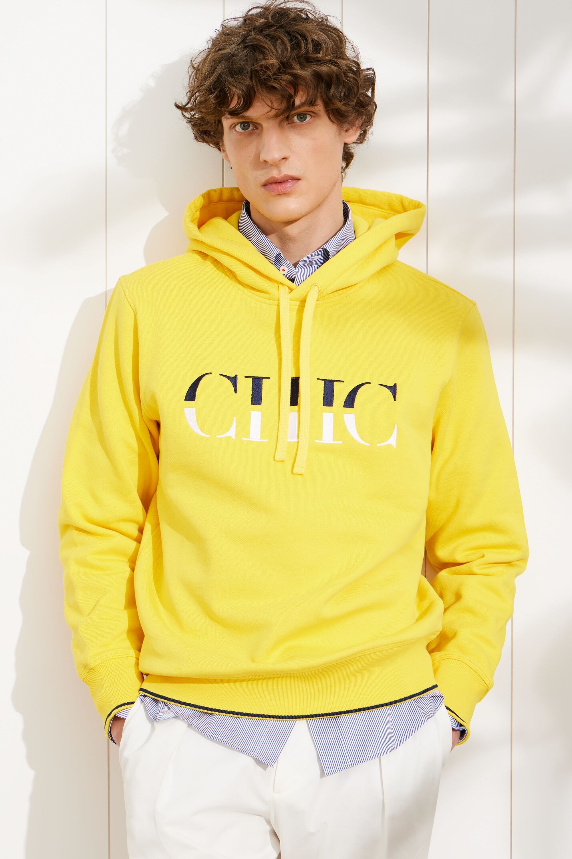 CH embroidered hoodie