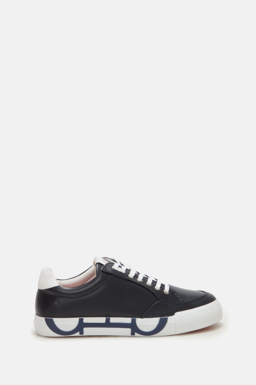 DOMA INSIGNIA LEATHER SNEAKERS