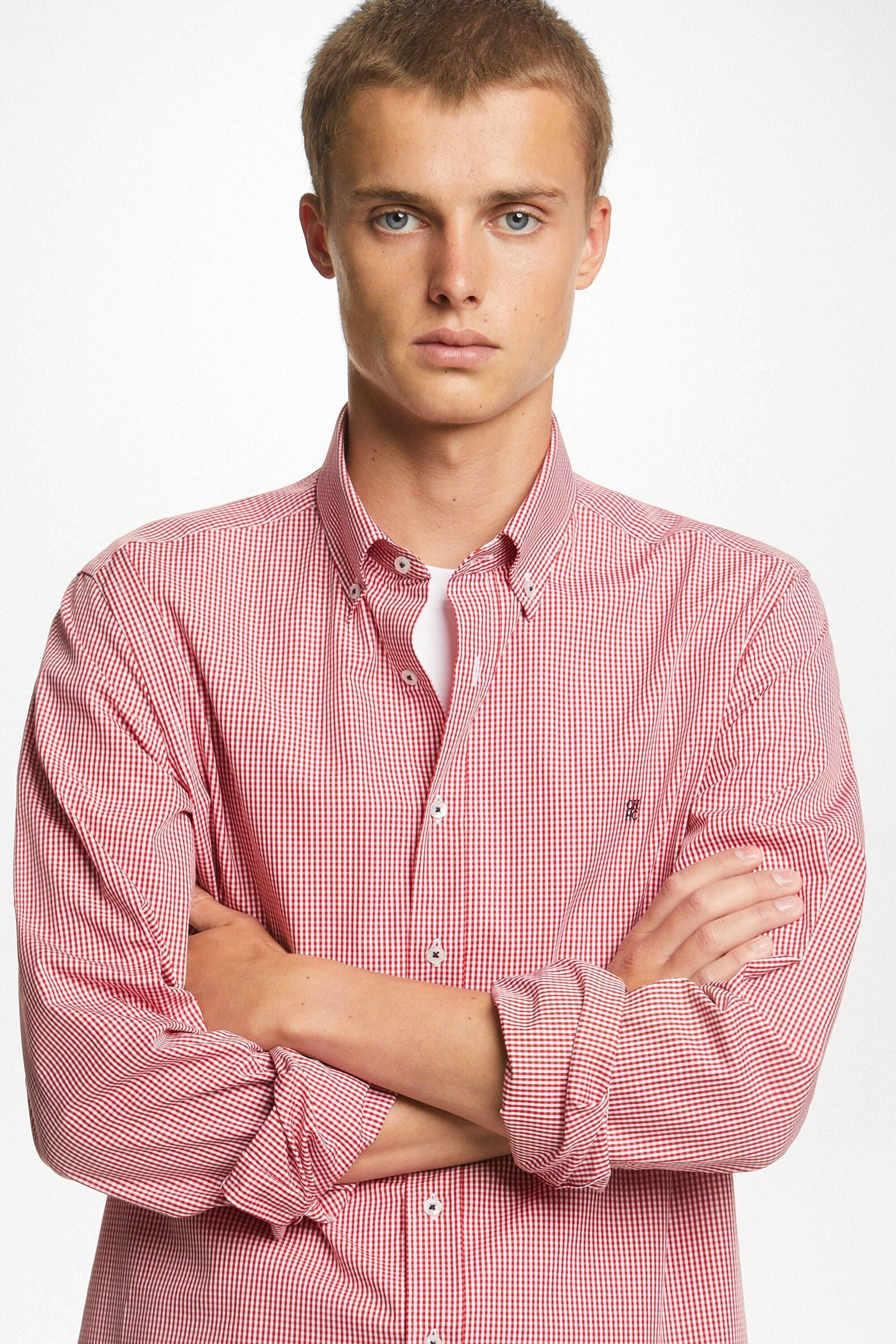 Ralph lauren red gingham online shirt