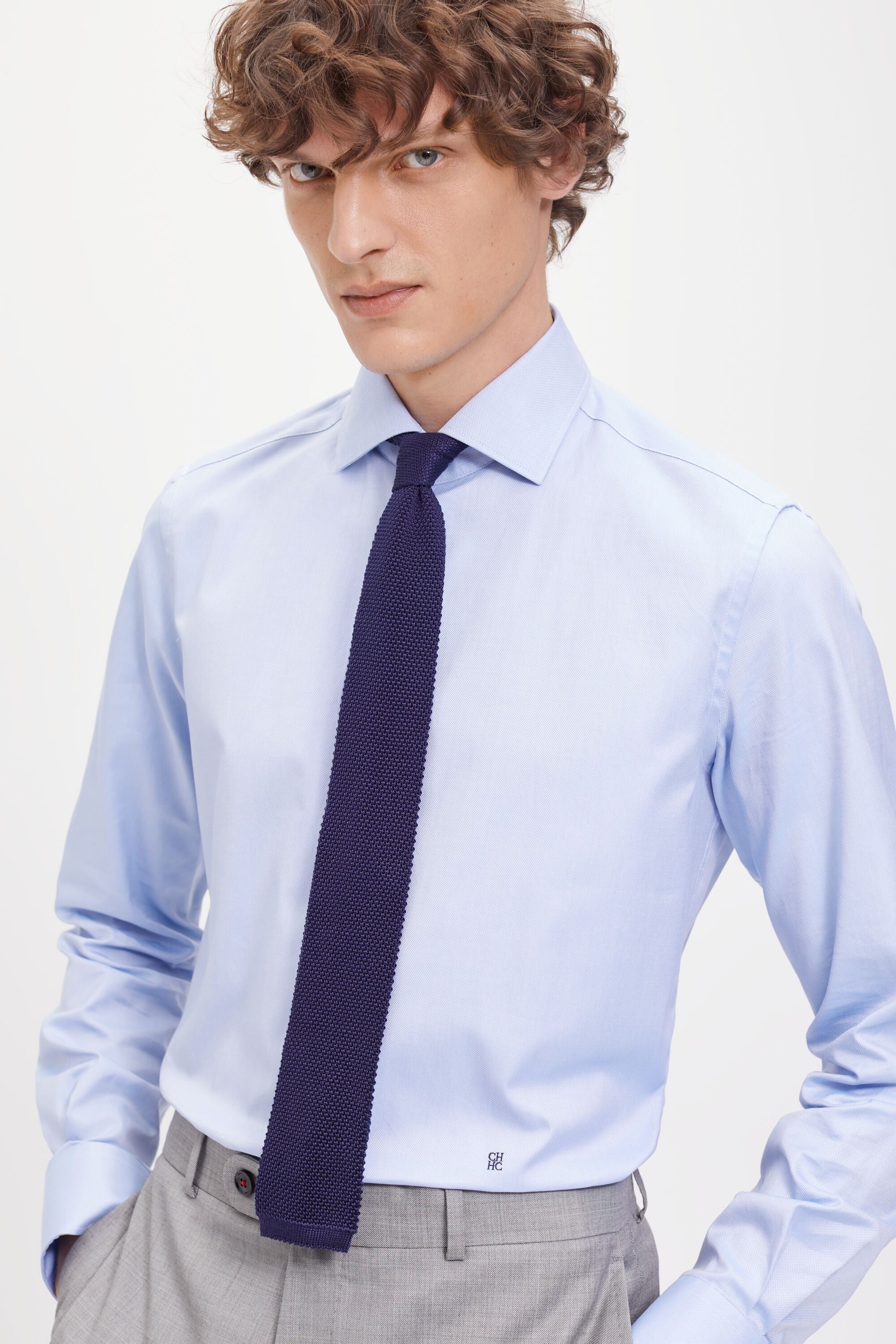 Camisa de cuello italiano online