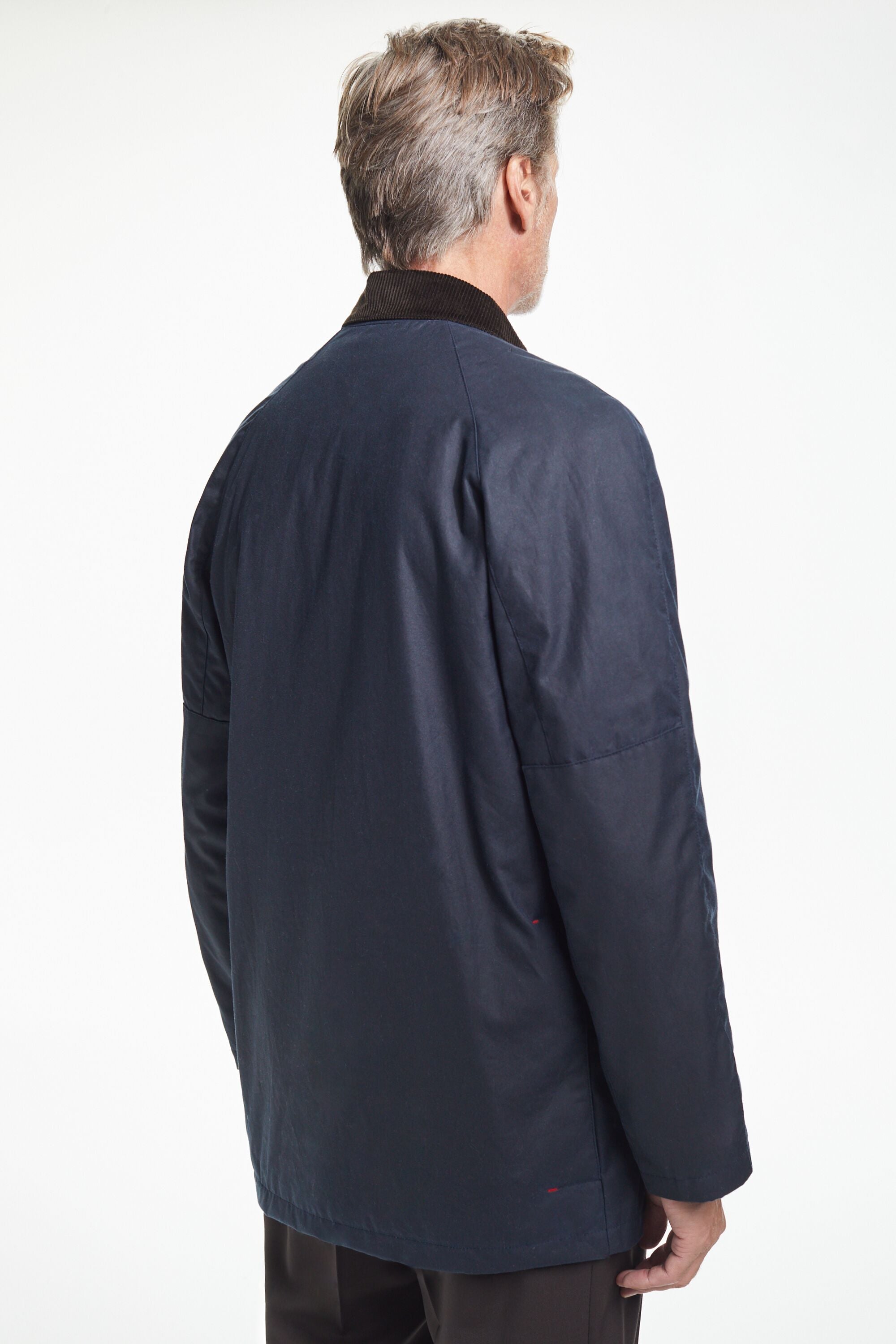 Waxed cotton blazer hotsell