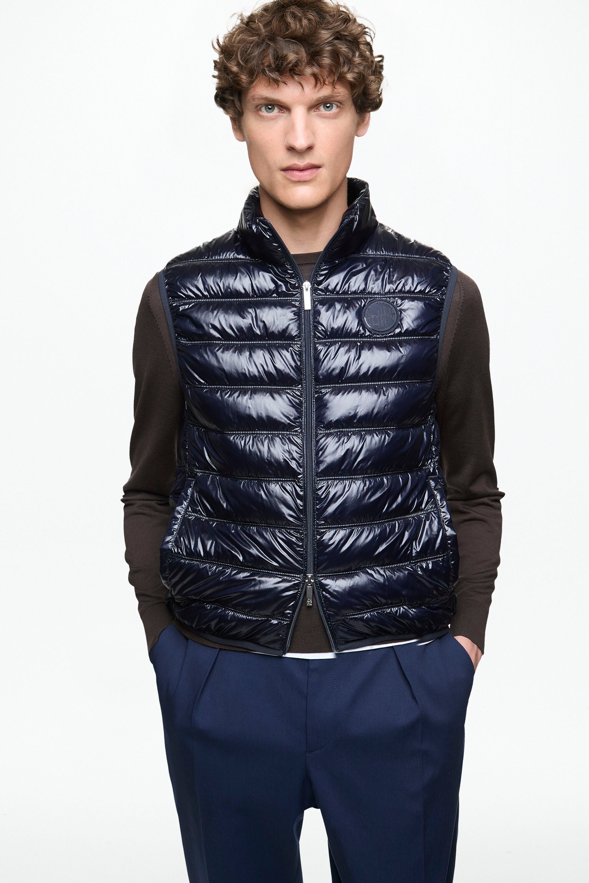 Quilted shop nylon vest