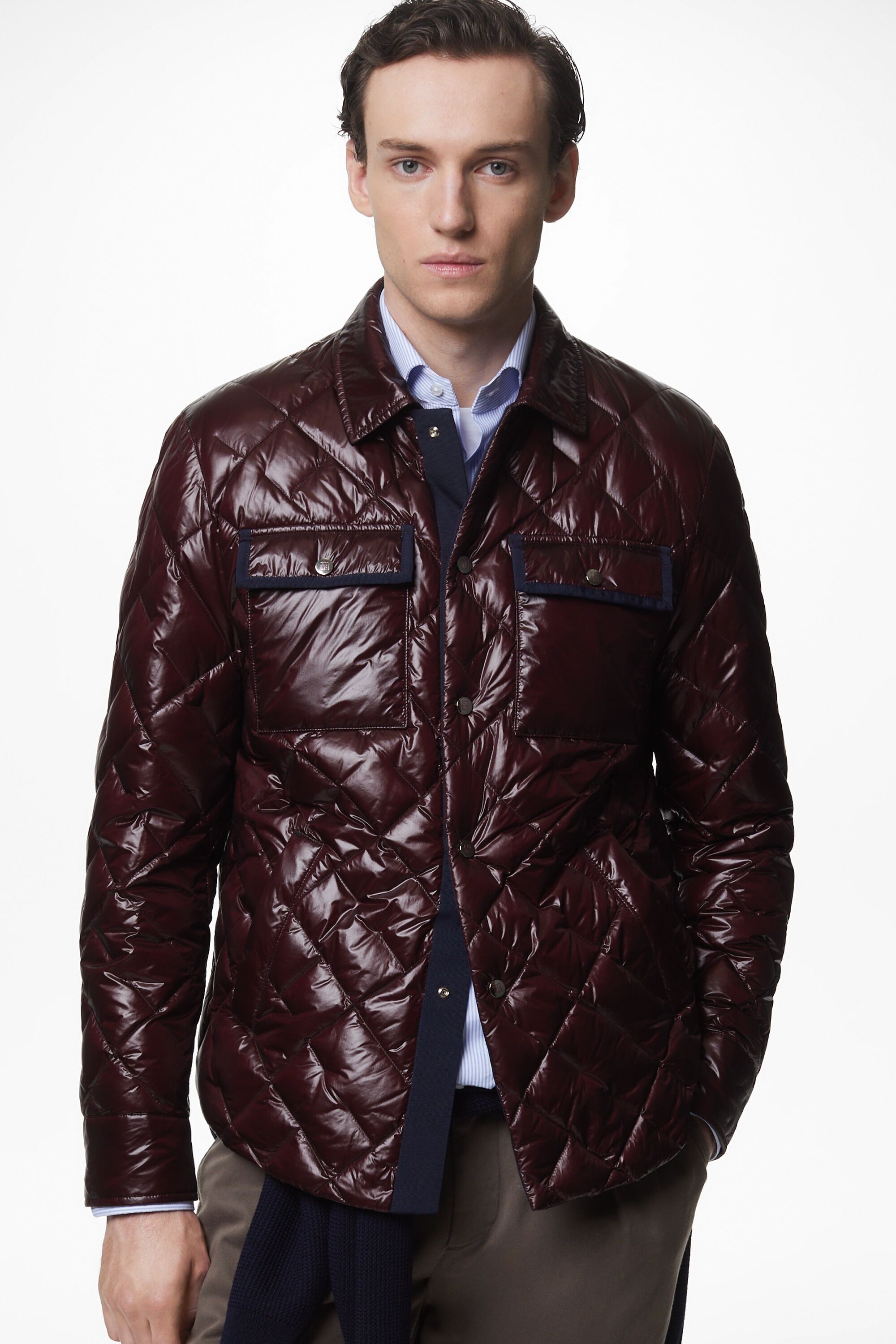 CH 2020 quilted nylon overshirt