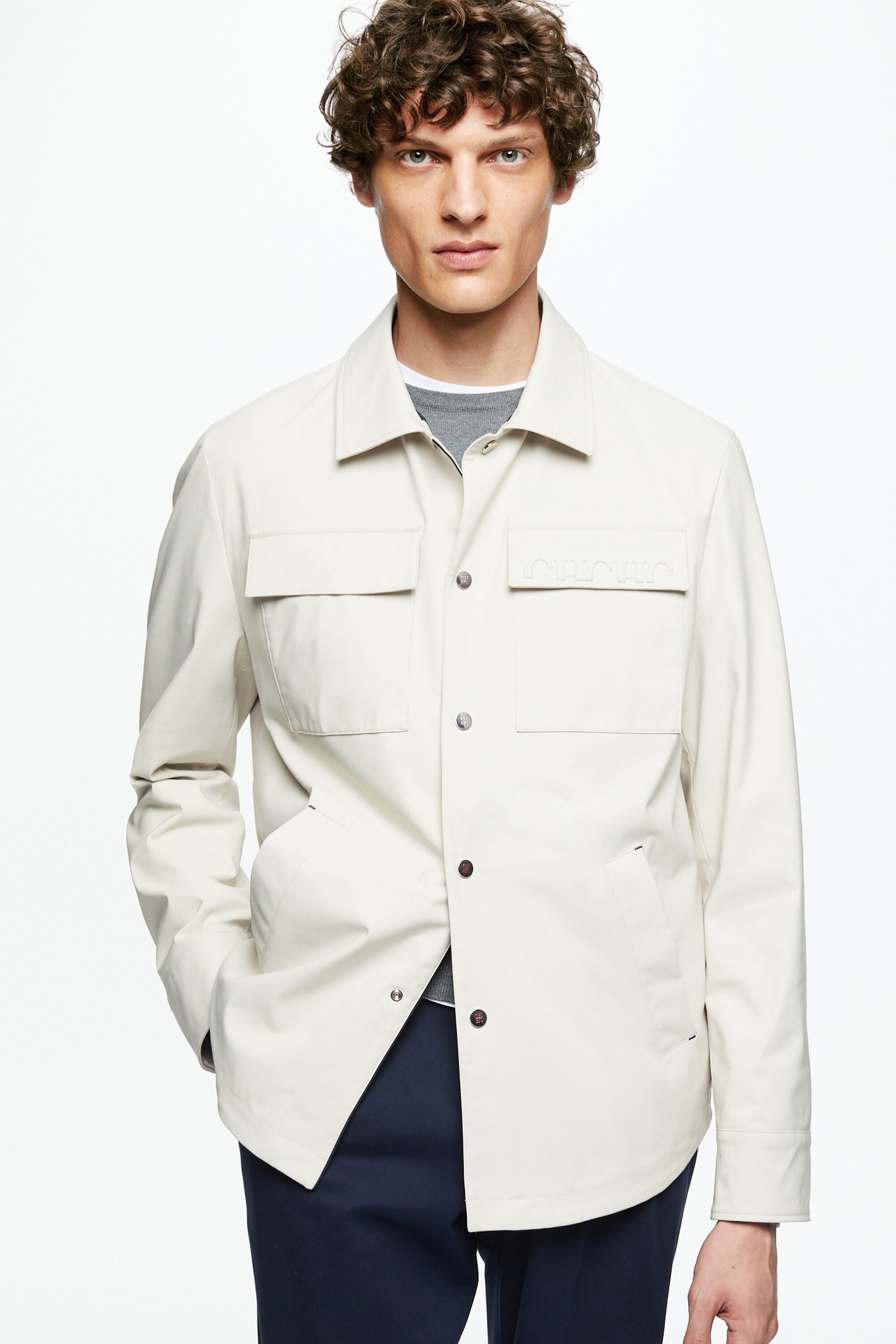 Nylon overshirt