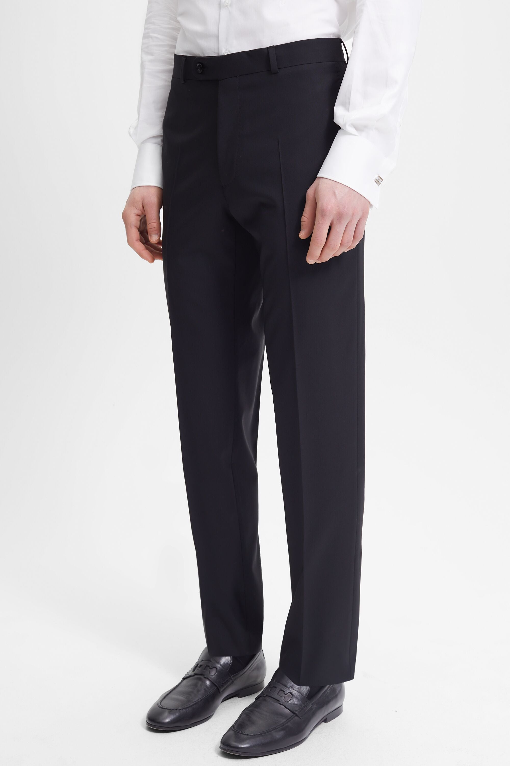 Tropical wool classic fit suit pants black - CH Carolina Herrera