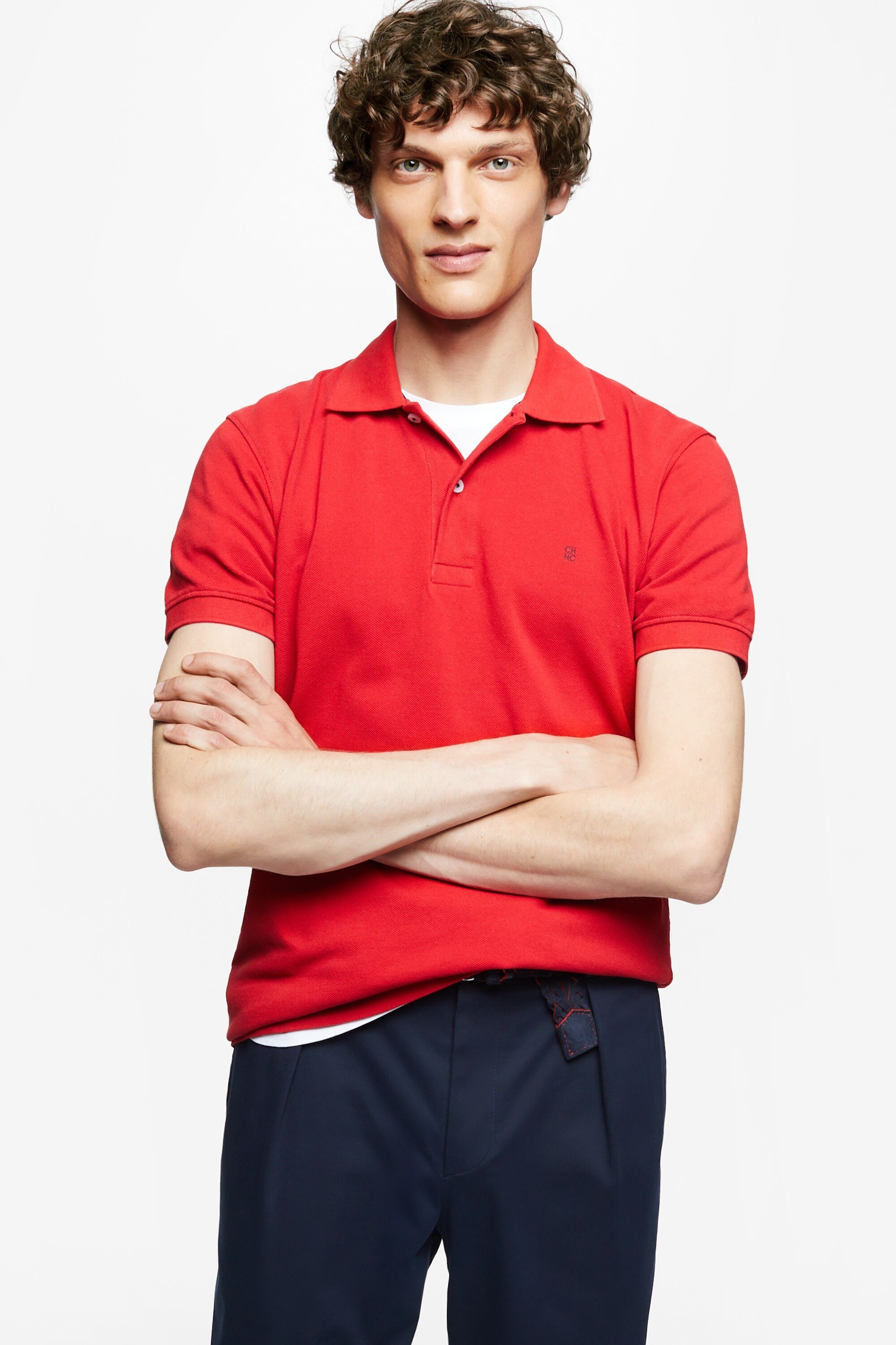 Piqué polo shirt