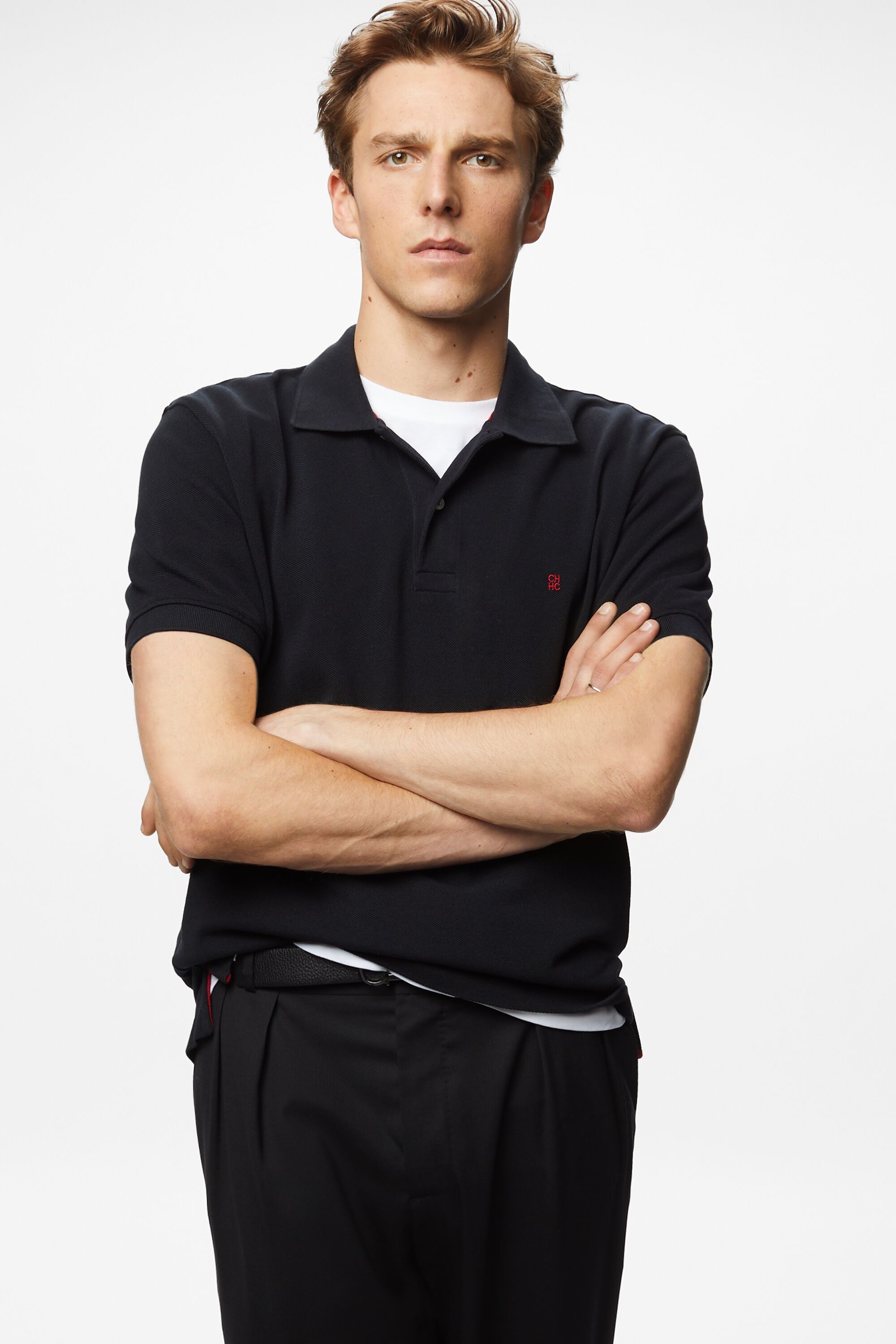 Piqué polo shirt