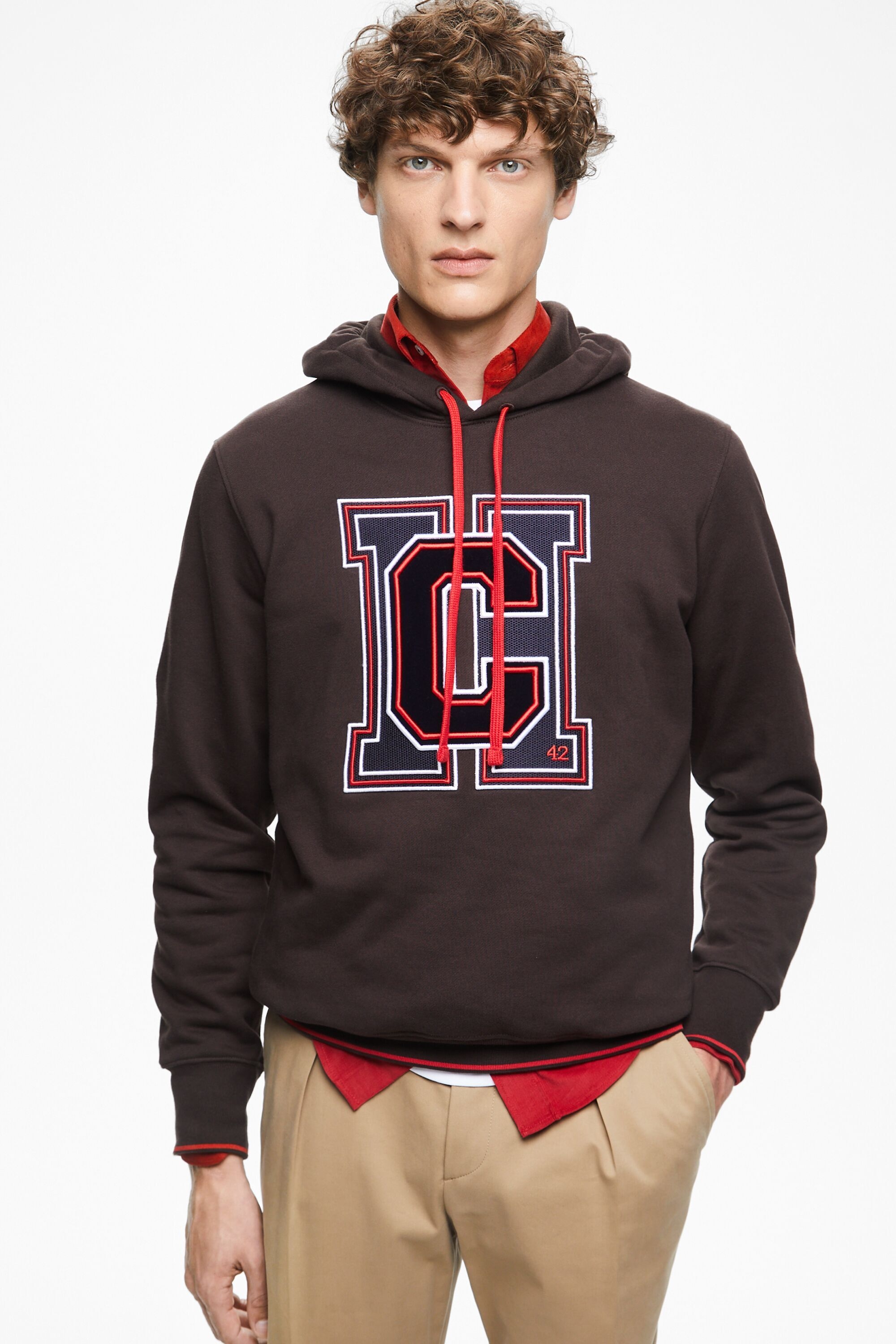 CH Varsity embroidered hoodie