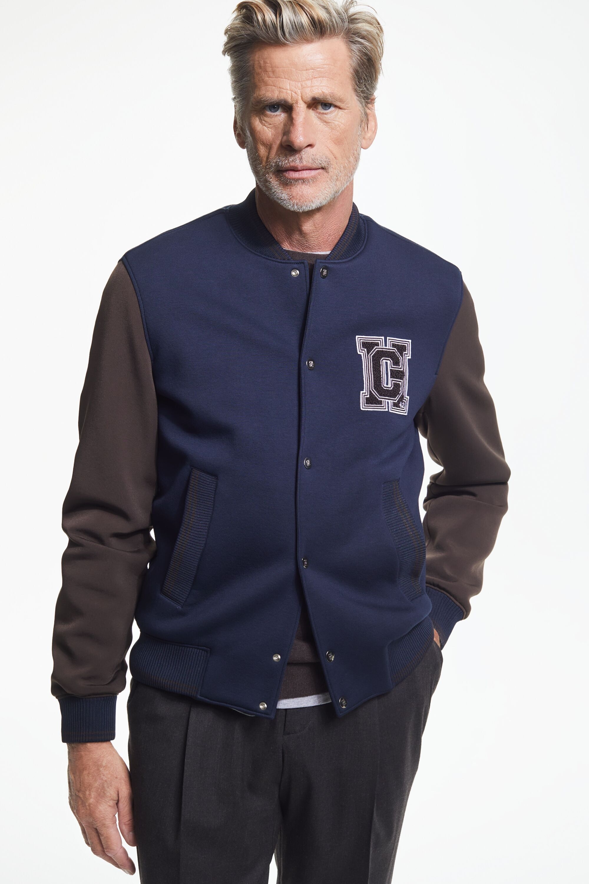 Varsity neoprene jacket