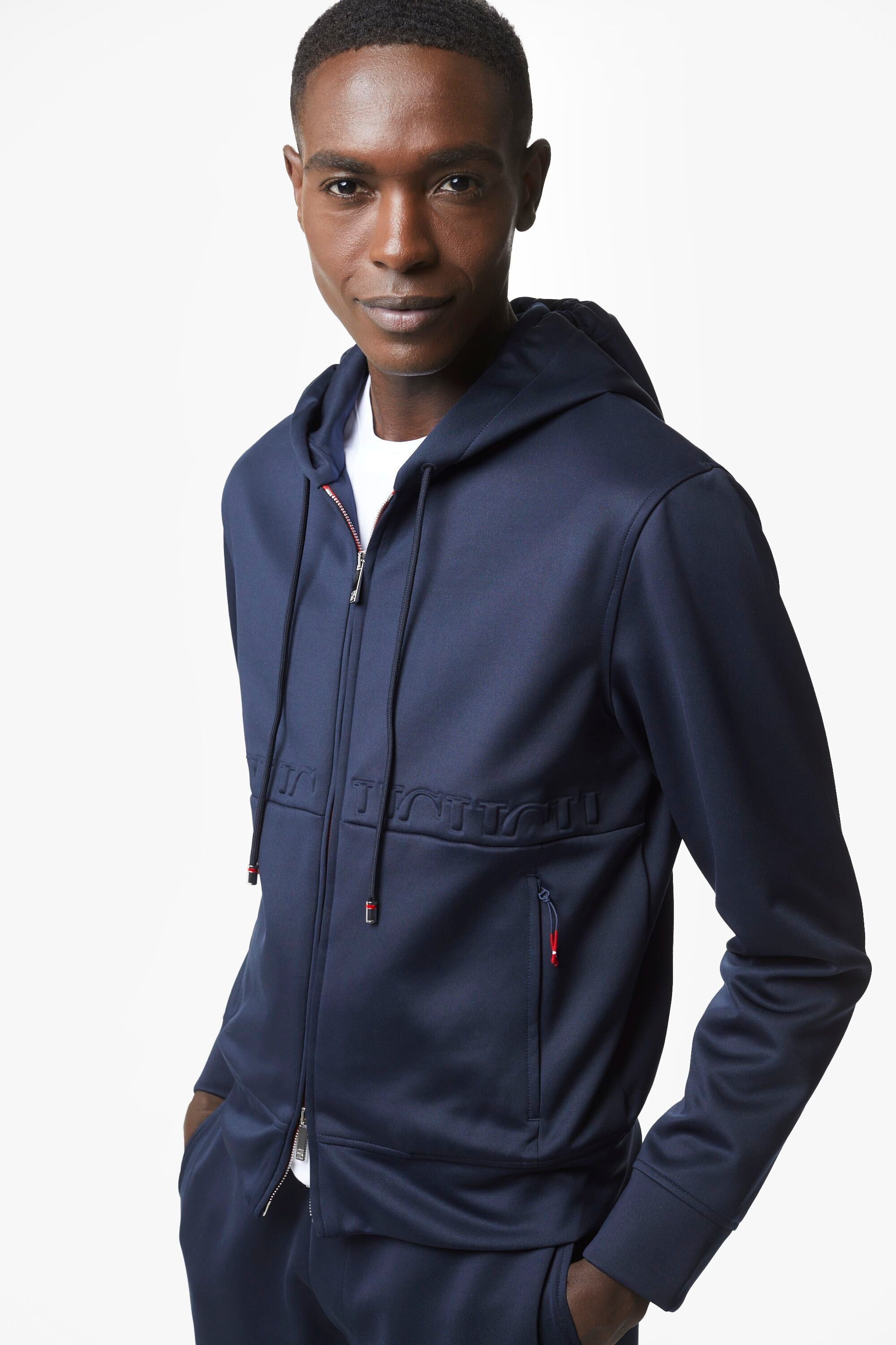 Moncler maglia zip online hoodie