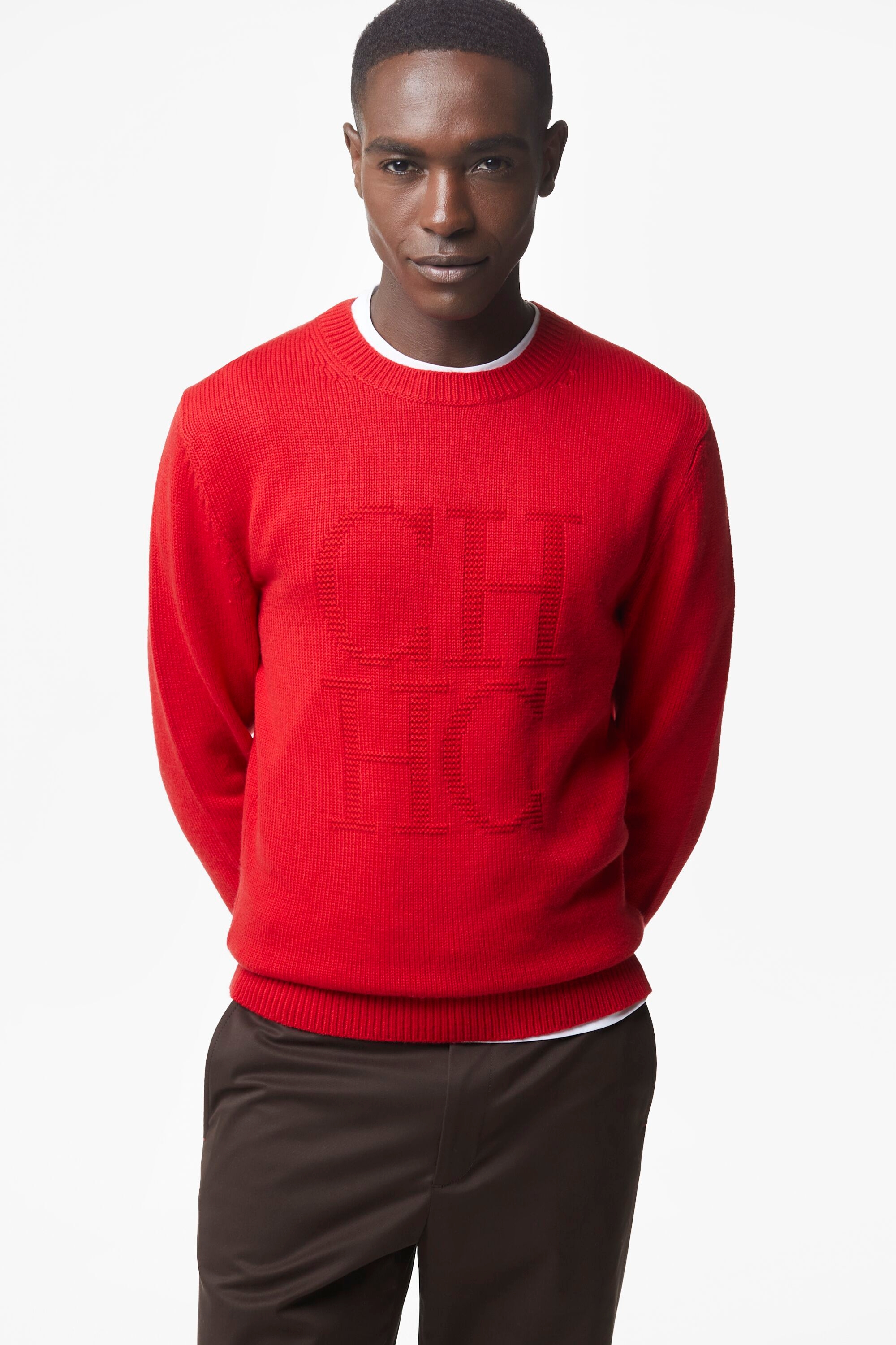 CH wool and cashmere sweater