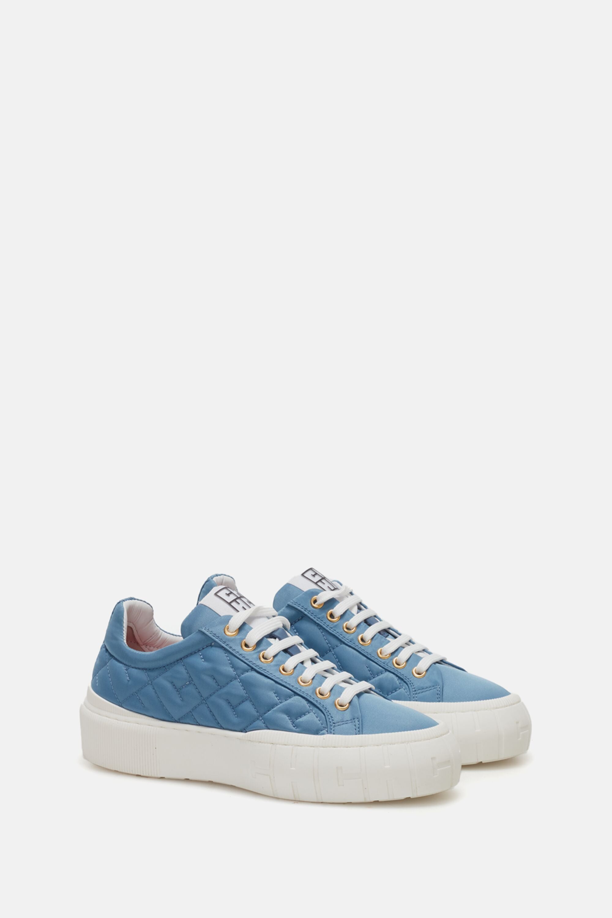 CH 2020 nylon bamba sneakers brume blue CH Carolina Herrera