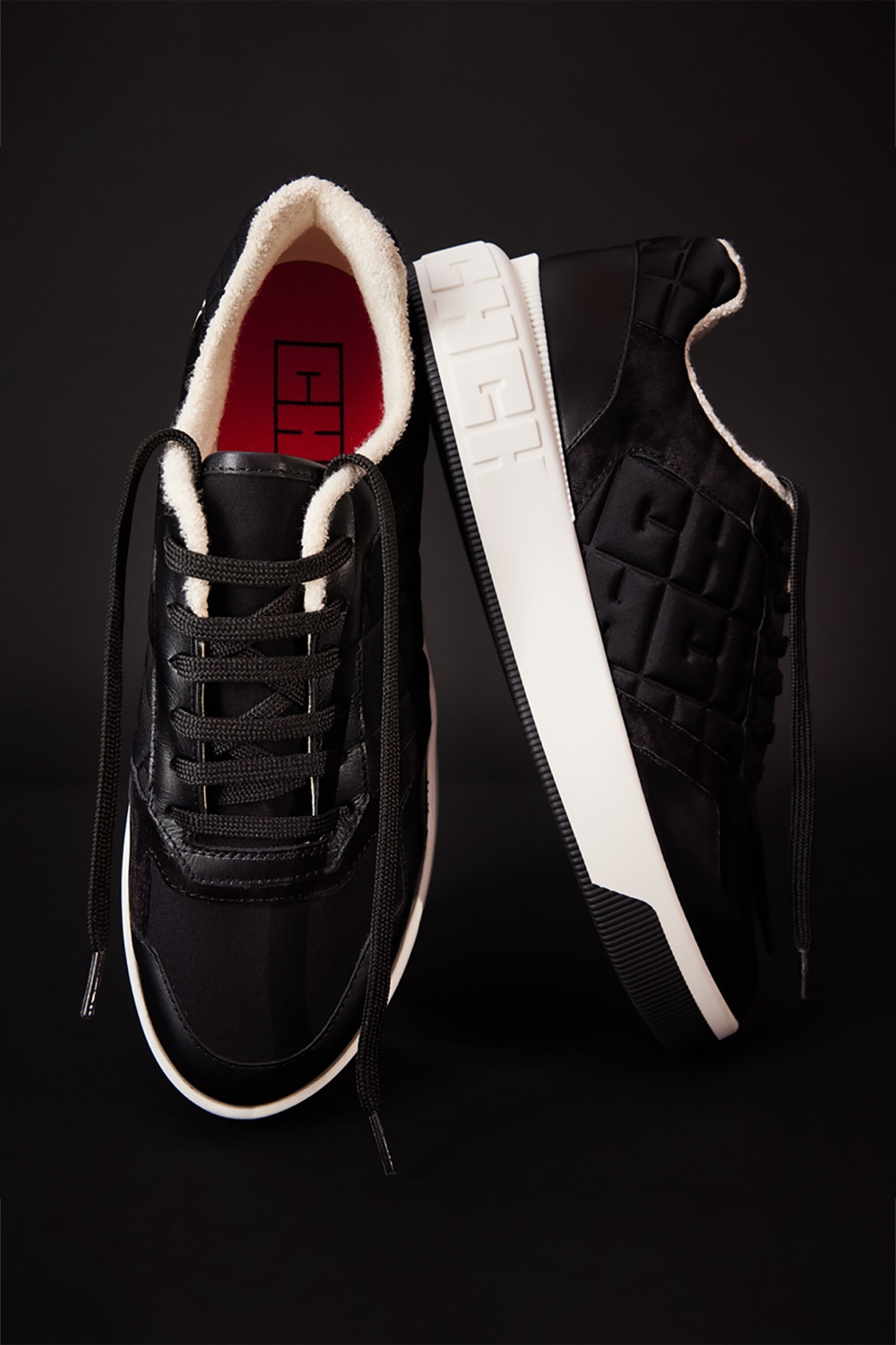 BIMBA CANVAS AND NEOPRENE BAMBA SNEAKERS