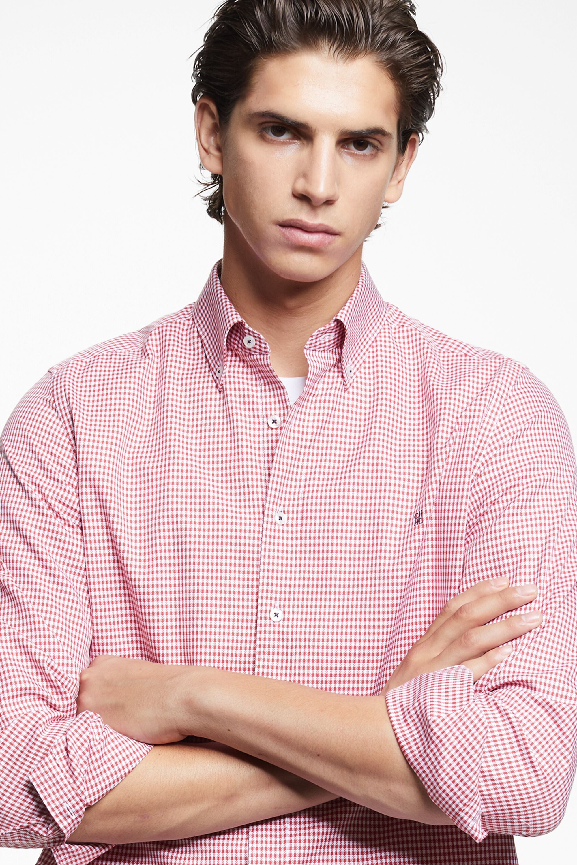 Olly Shinder Red amp; White Gingham Shirt