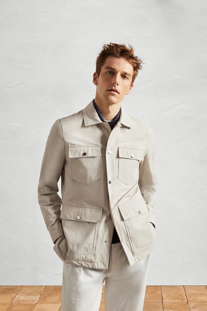 Blasón technical cotton safari jacket