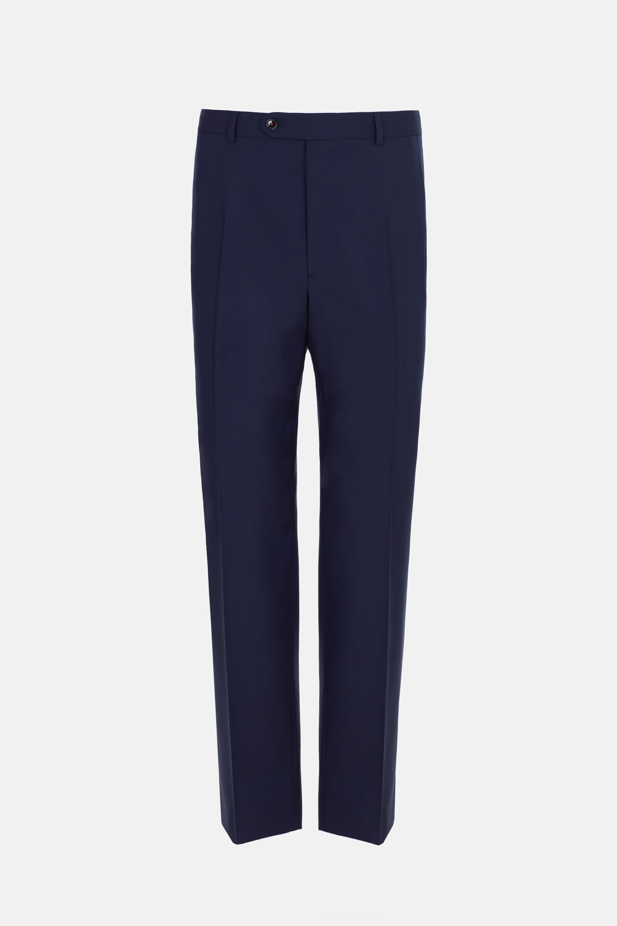 Navy blue wool pants sale
