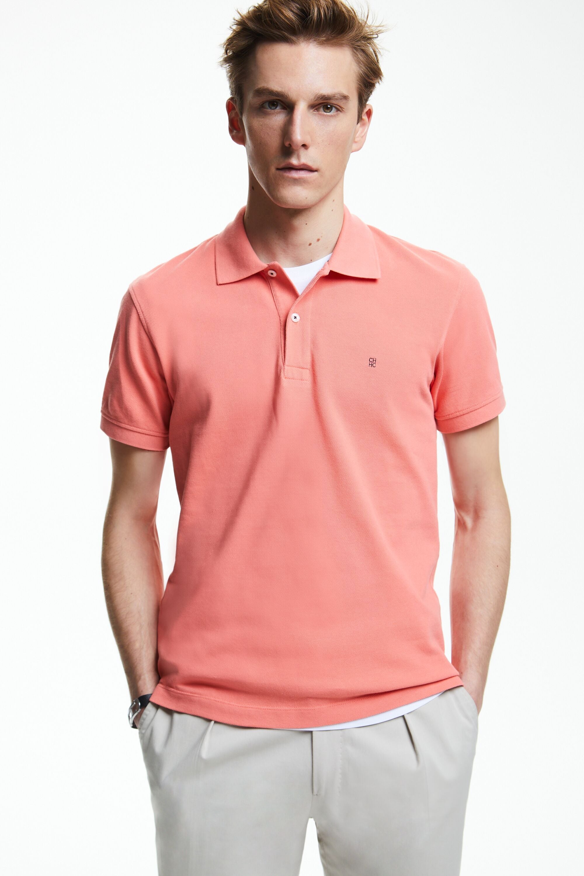 Carolina herrera polo shirt mens store