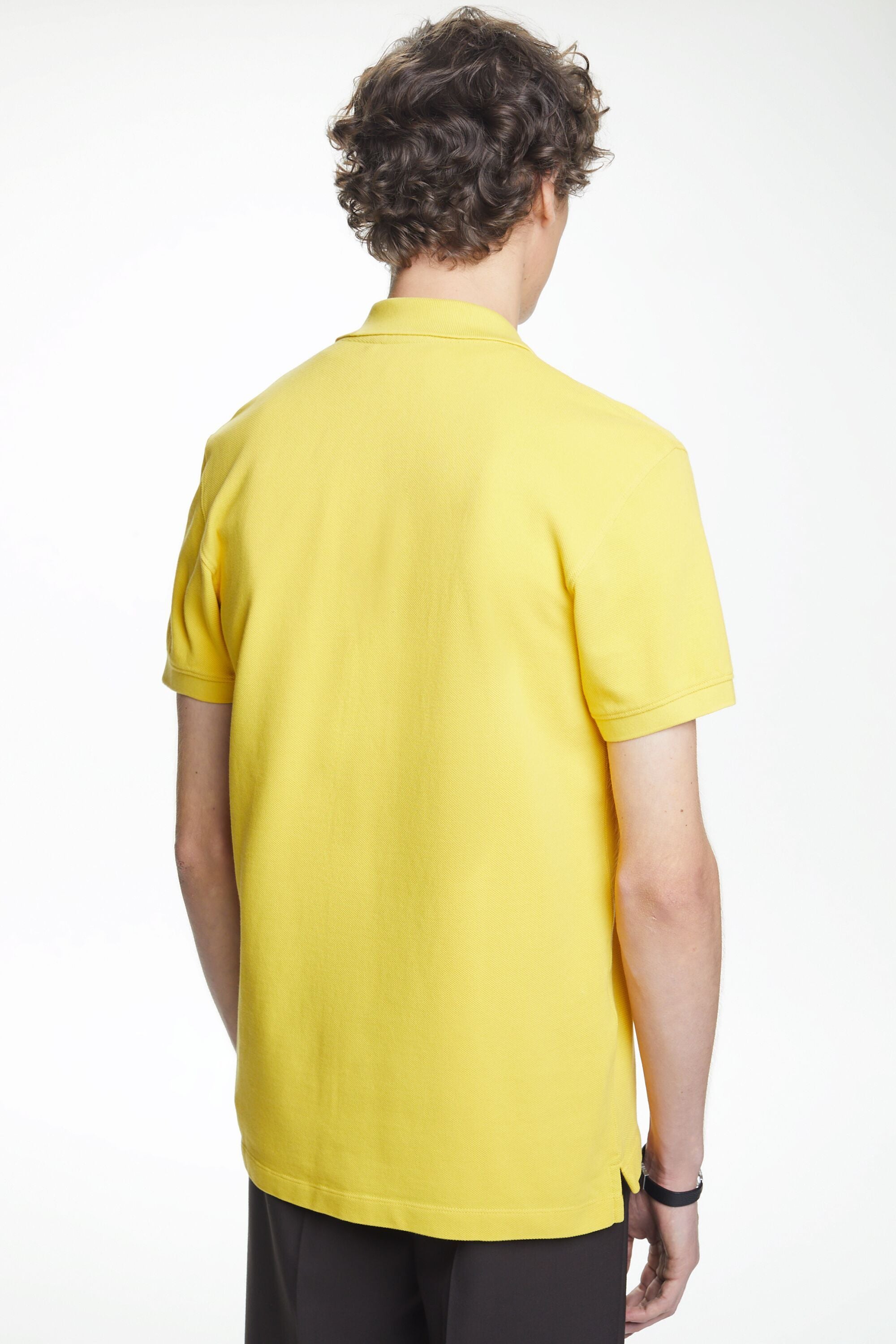 Plain yellow polo shirt 2025