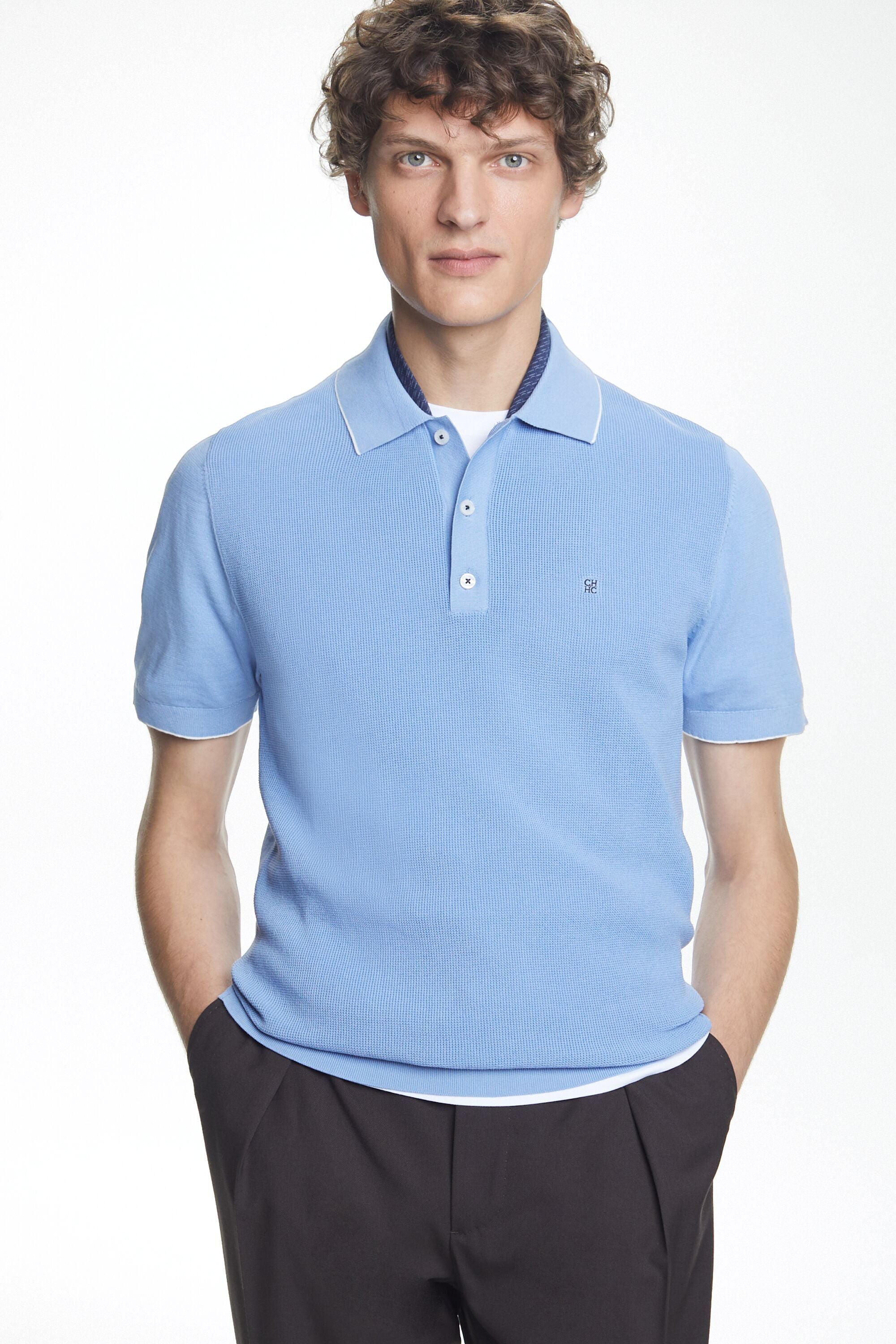 Carolina blue sale polo shirt
