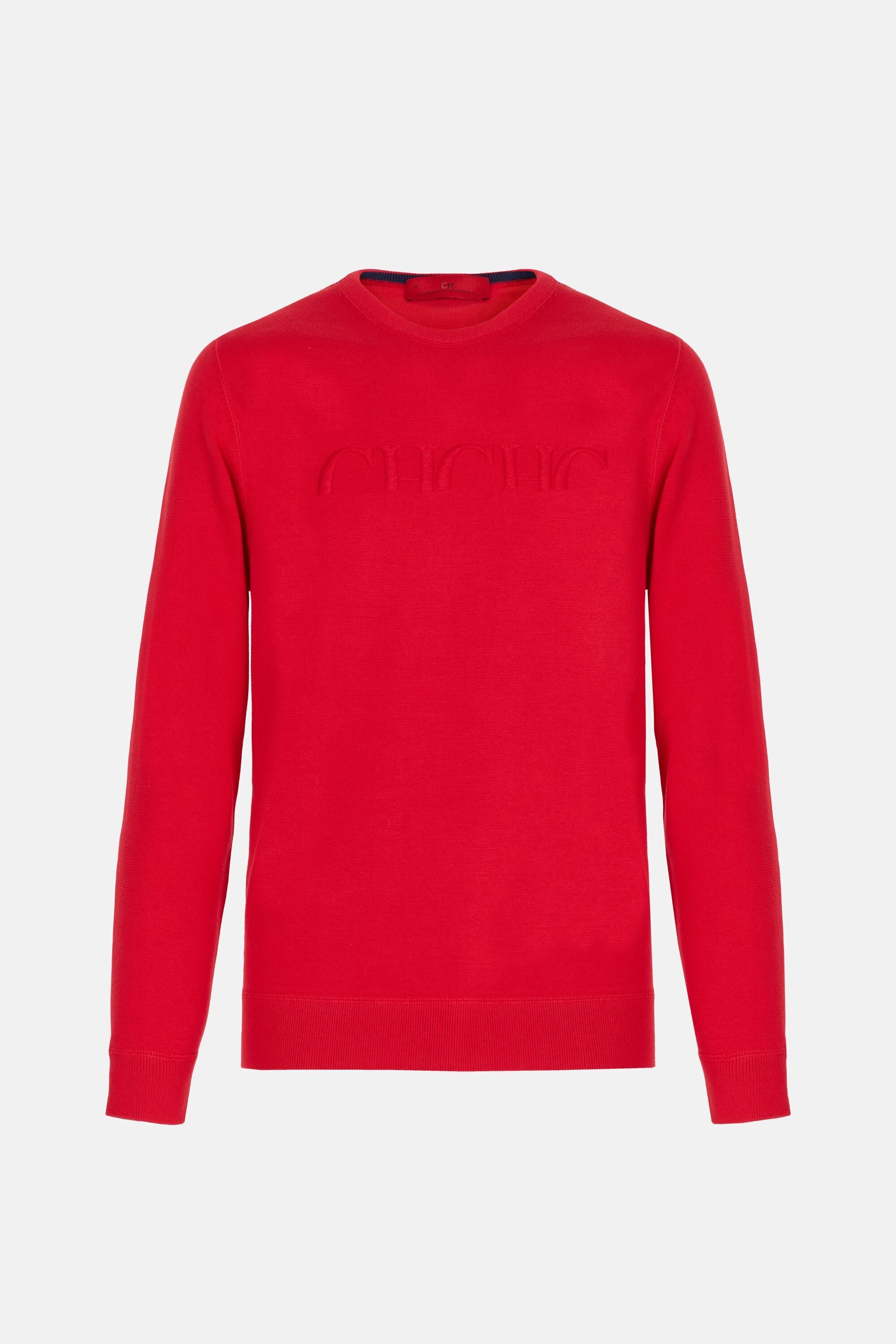 Hugo boss red sweater clearance