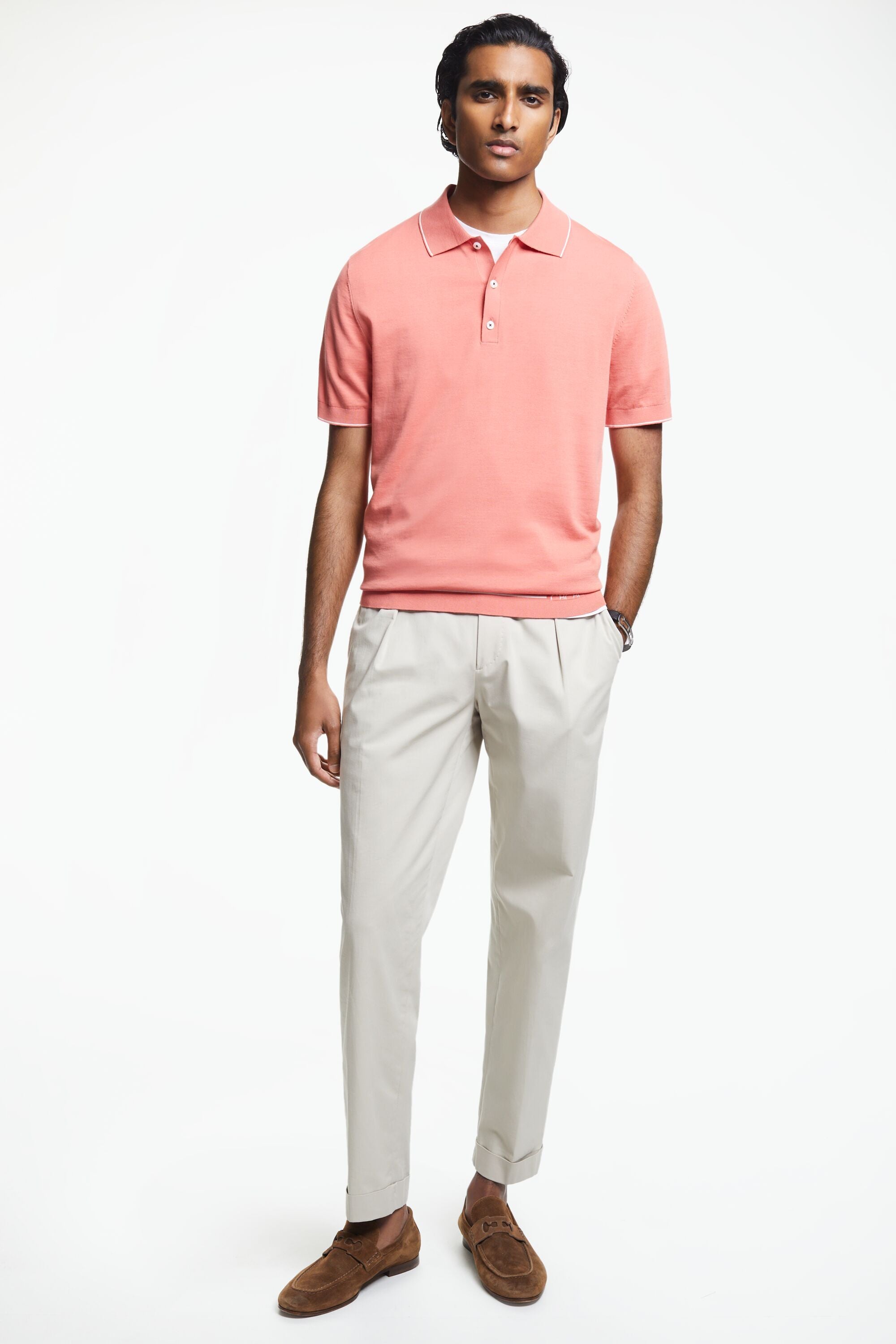 Camisa carolina new arrivals herrera blanca hombre