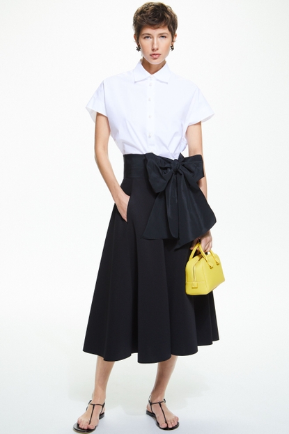 A-line neoprene skirt