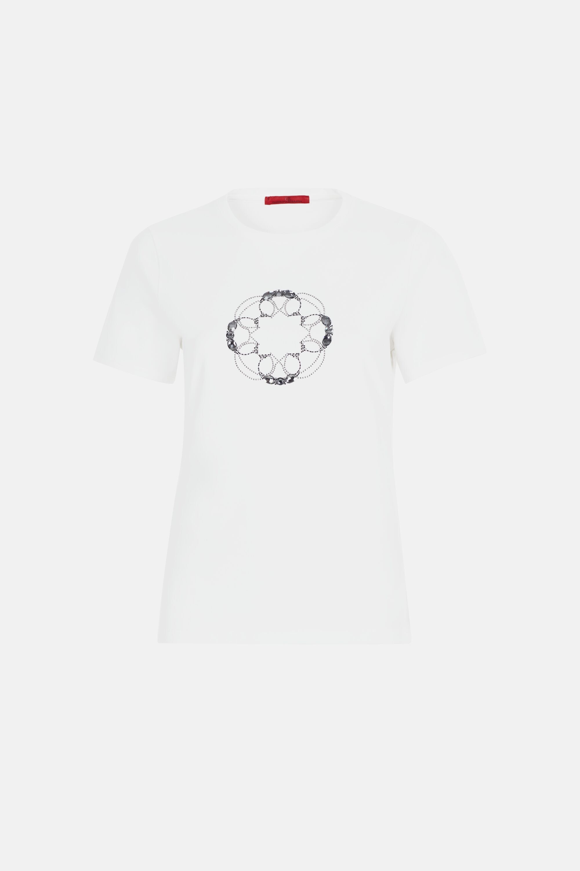 Camiseta Rosetta Insignia con cristales