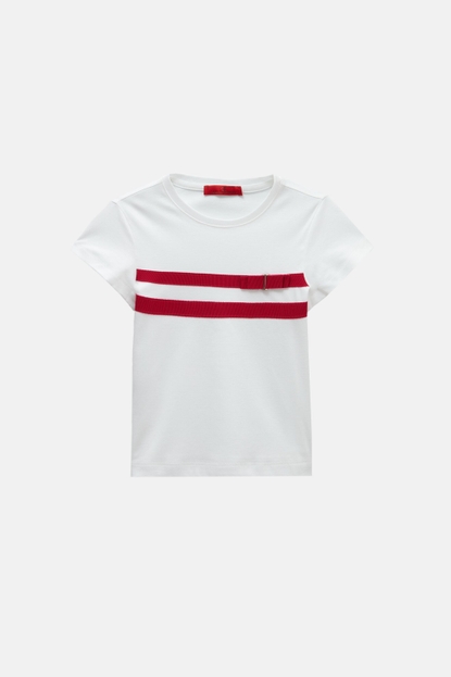 Lacito Insignia t-shirt with grosgrain