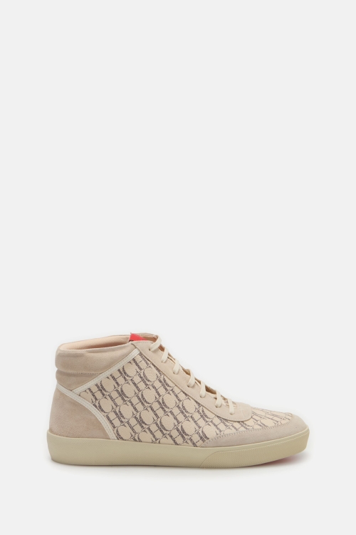 CARACAS LEATHER HIGH-TOP SNEAKERS