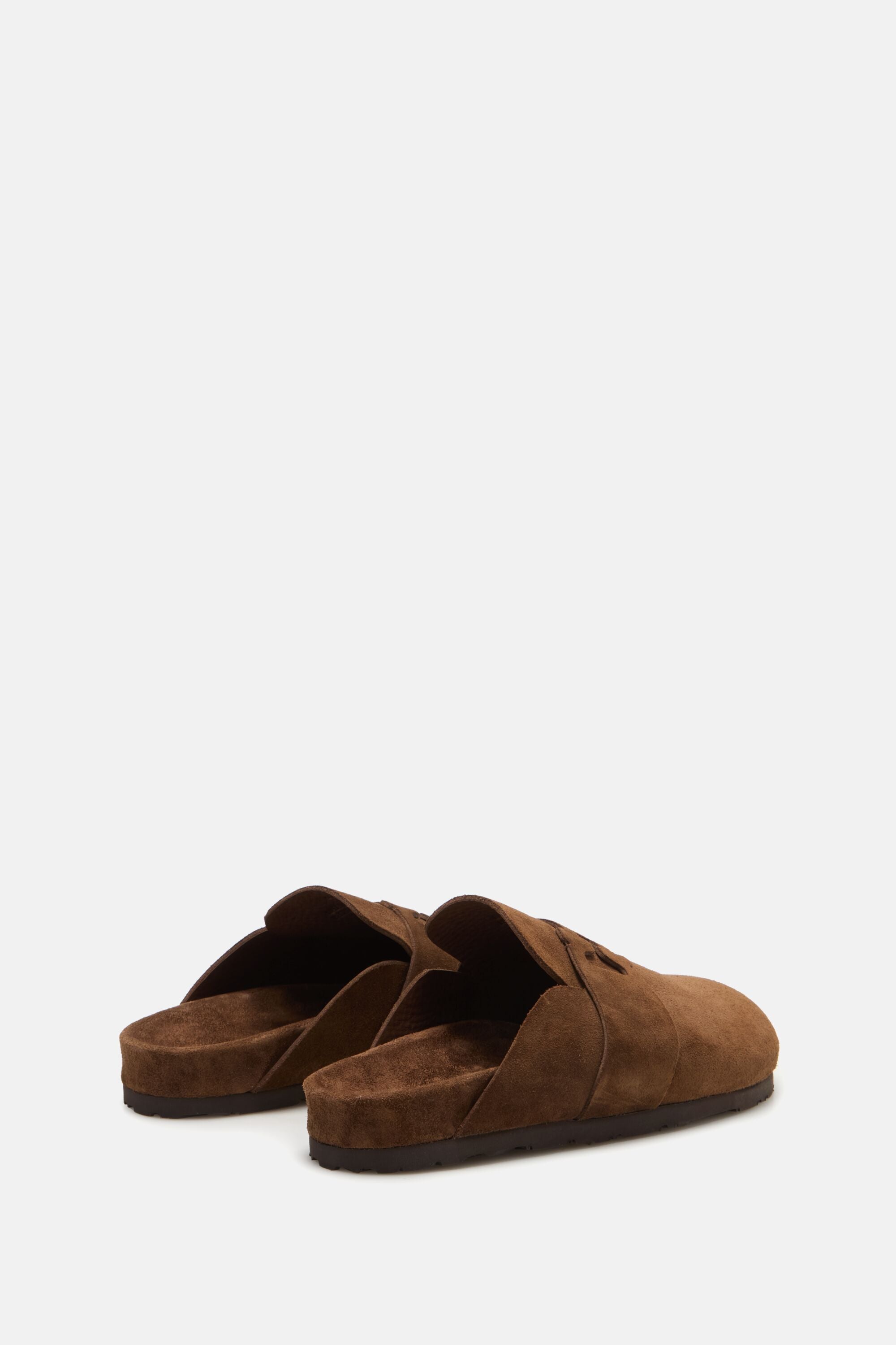 Carolina Herrera‎ Black Leather Doma Insignia Cut Out Horsebit Loafers Doma Insignia Cut Out Suede Loafers brume blue - CH Carolina  main image 4