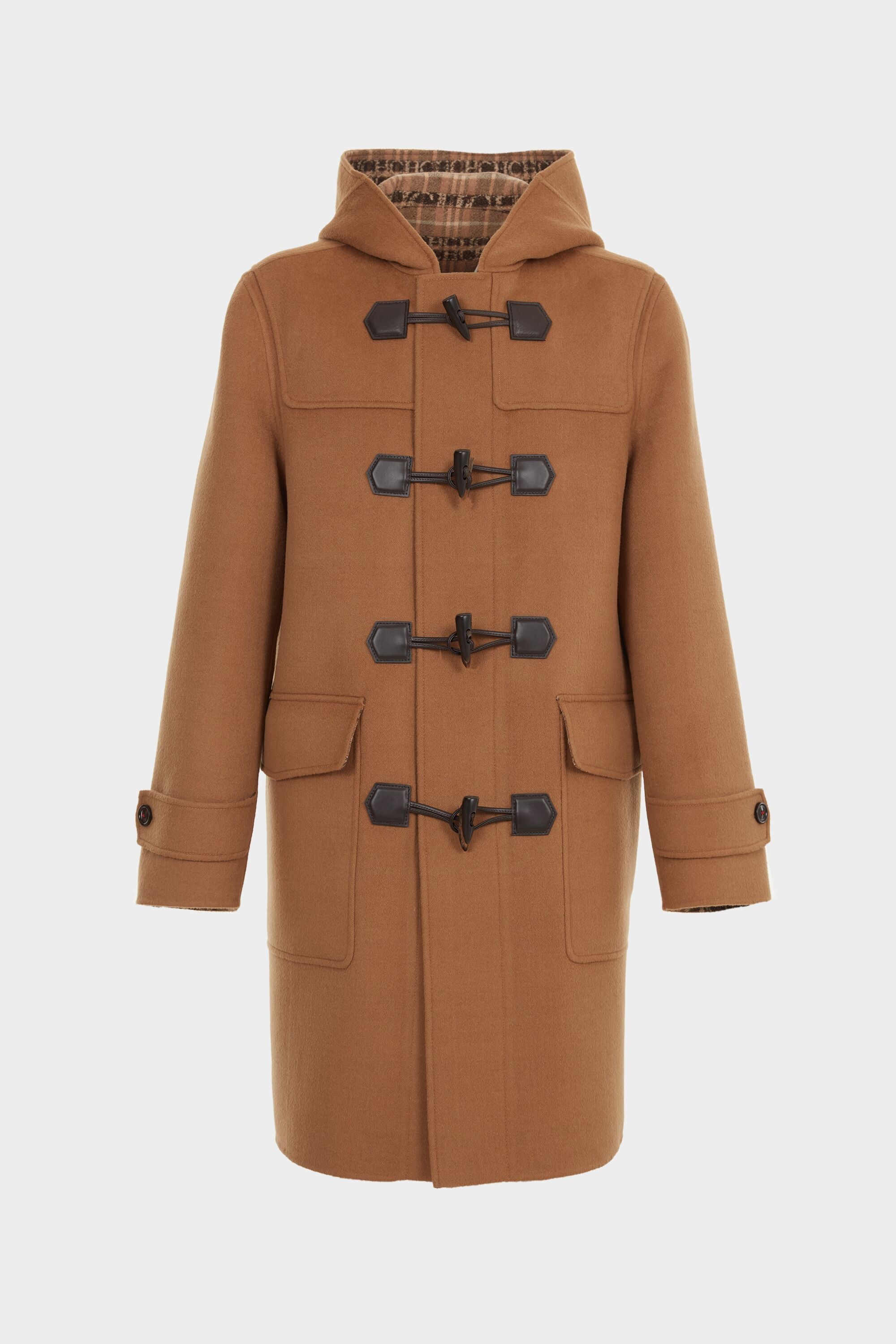 CHartan Lined Double Faced Wool Duffle Coat camel CH Carolina Herrera United Kingdom
