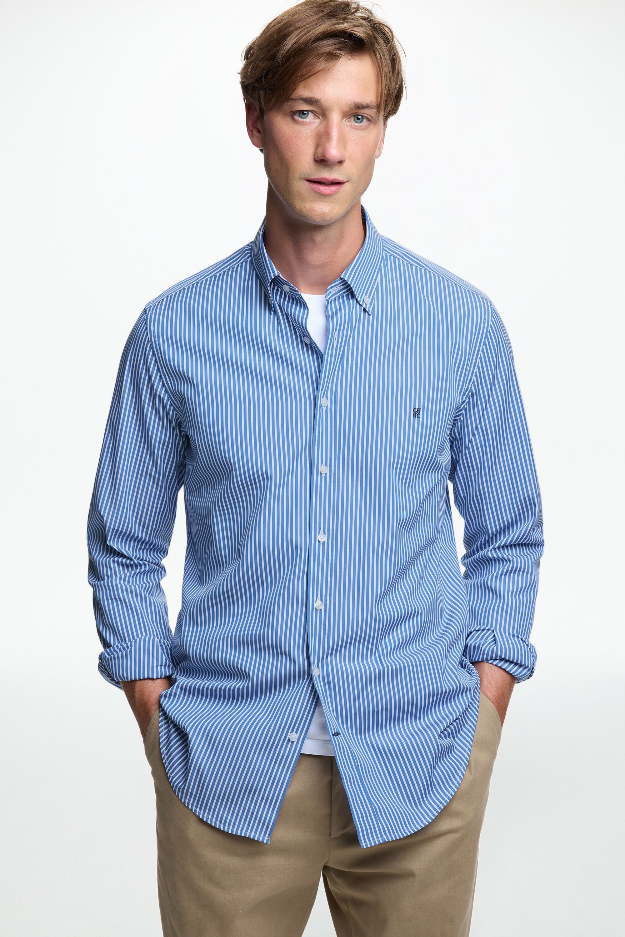 Candy Stripe Poplin Shirt