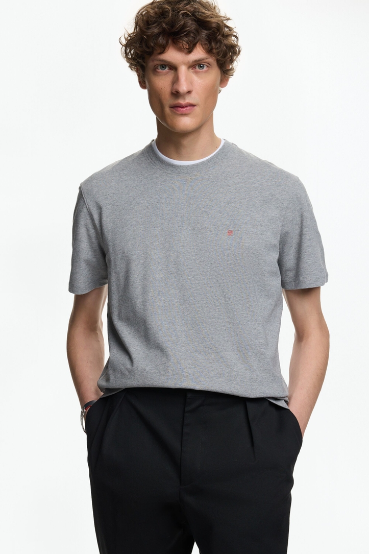 Camiseta de Algodón Stretch