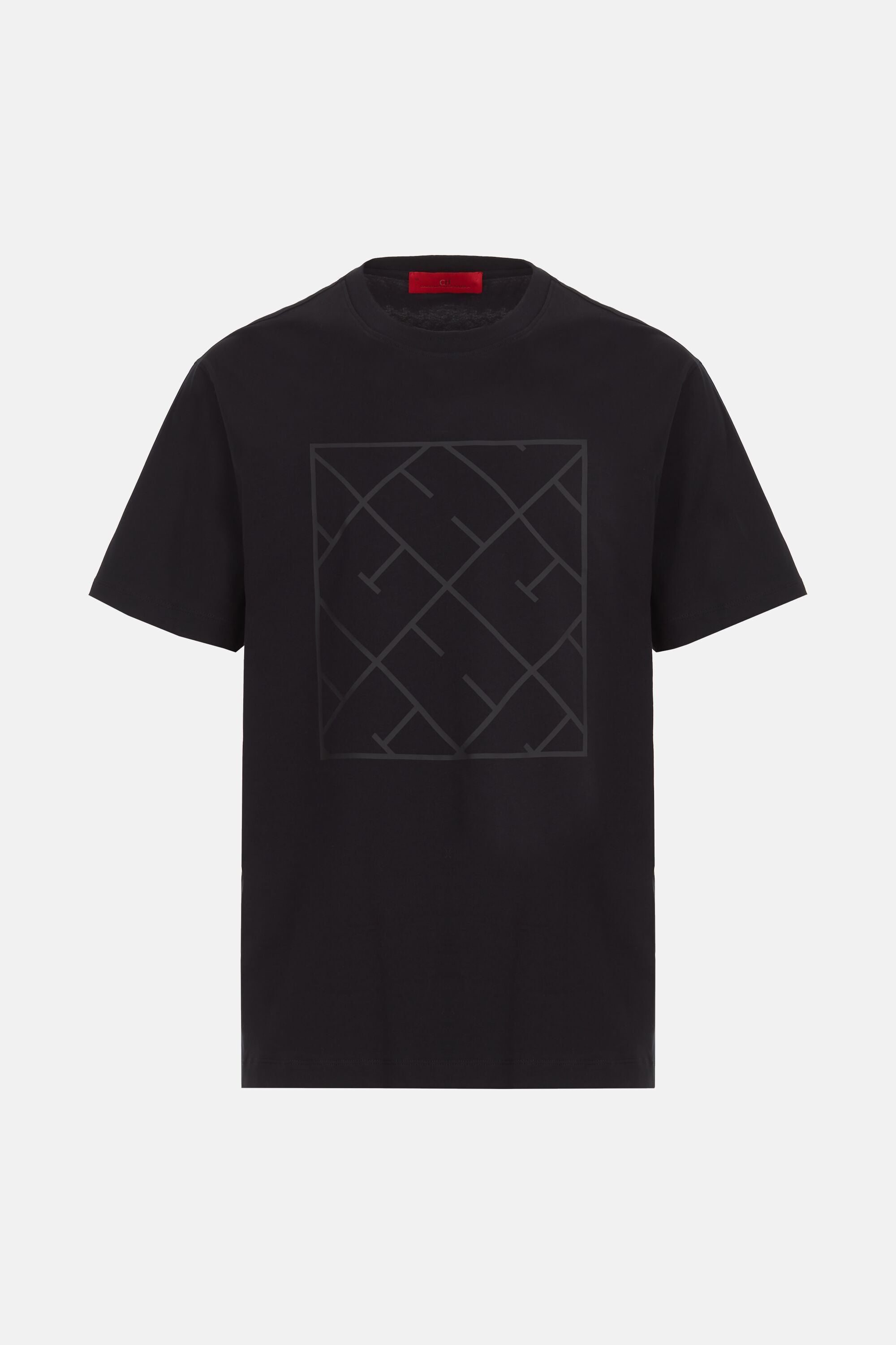 2020 CH printed t shirt black CH Carolina Herrera Ireland