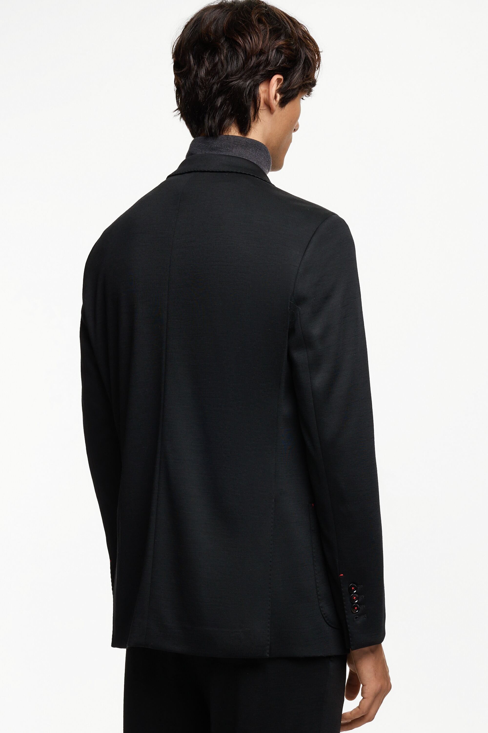 Chaqueta de Traje Relaxed Fit de Estructura negro CH Carolina Herrera Espana