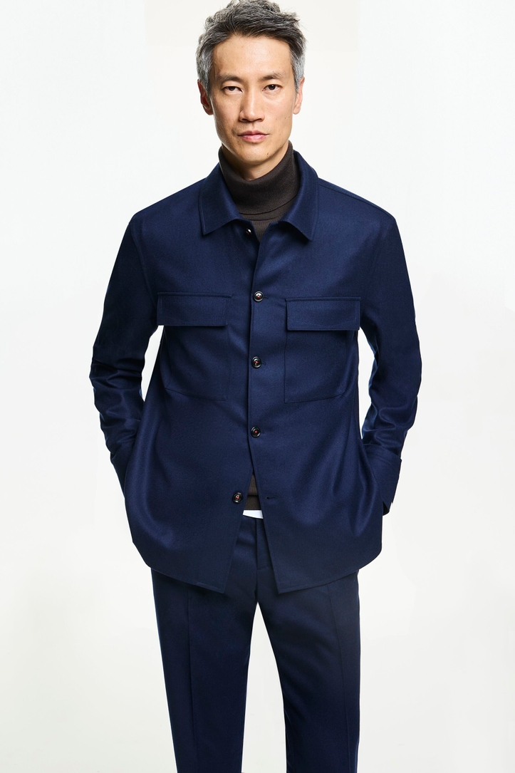 Blasón Wool Flannel Overshirt