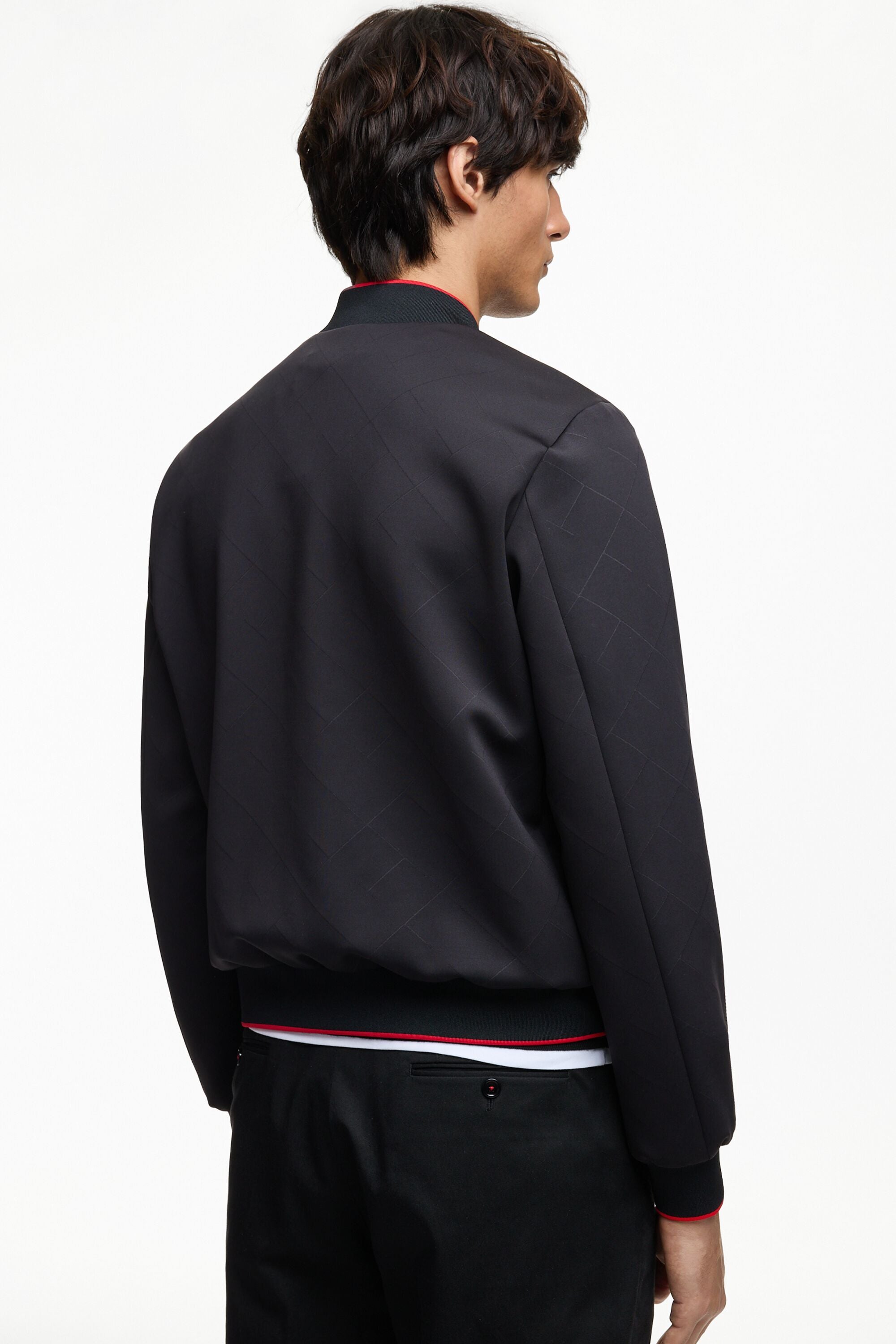 CH2020 Neoprene Bomber Jacket black CH Carolina Herrera United States