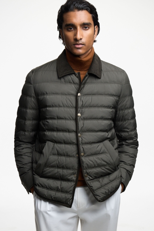 SOBRECAMISA DE NYLON TÉCNICO ACOLCHADO CON FORRO CHARTAN