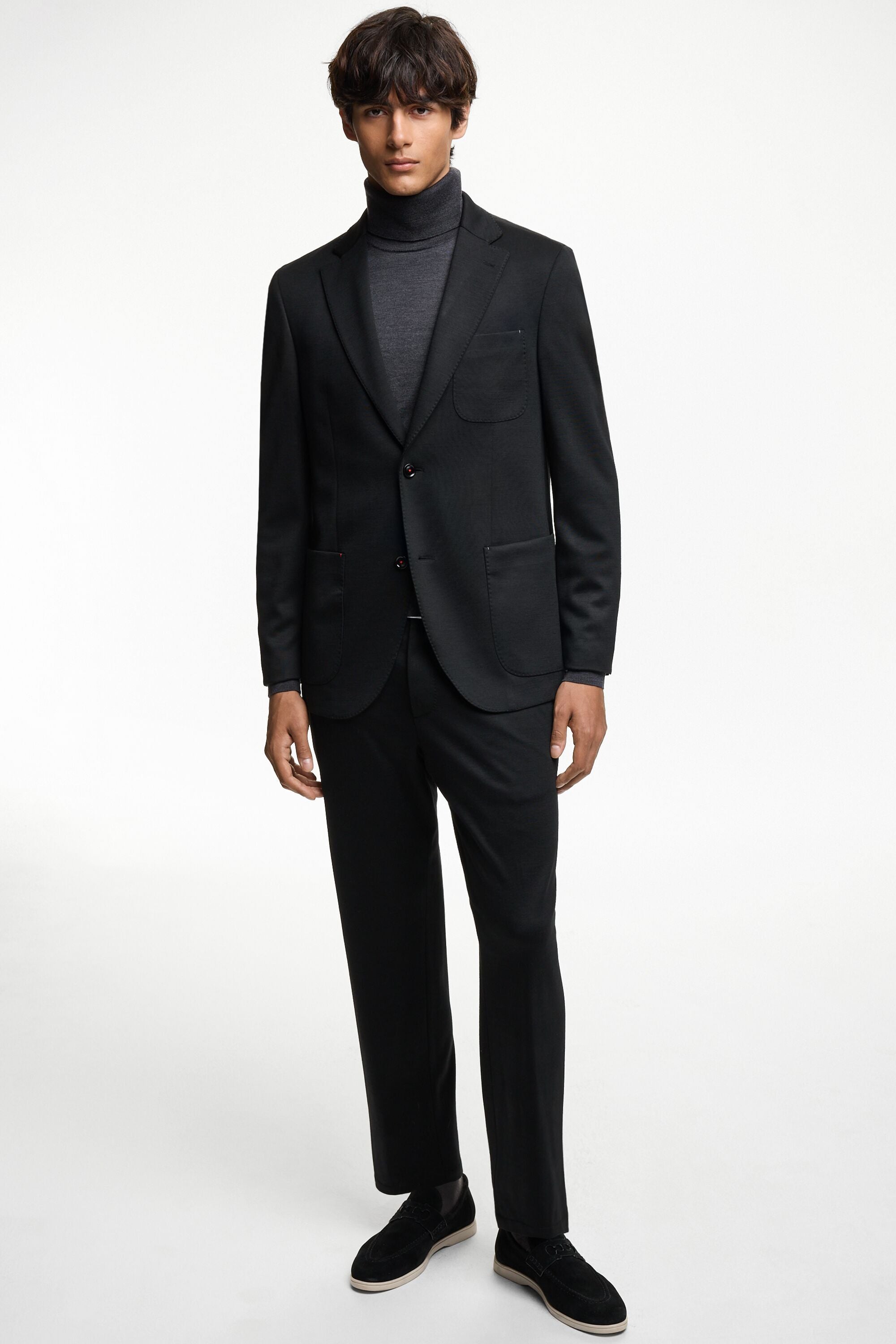 Textured Knit Relaxed Fit Suit Pants black - CH Carolina Herrera United  States