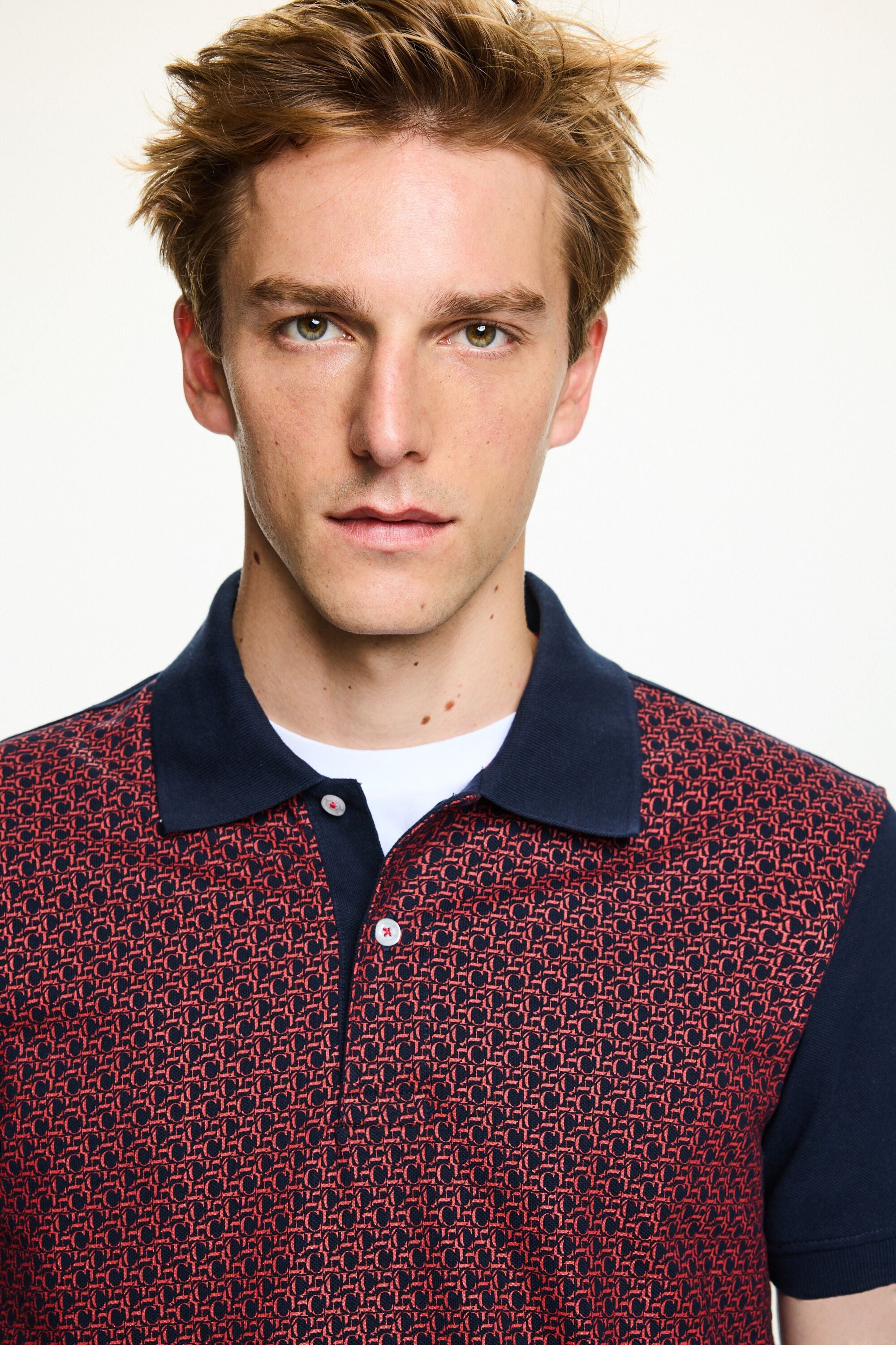 Piqué polo shirt red - CH Carolina Herrera United States