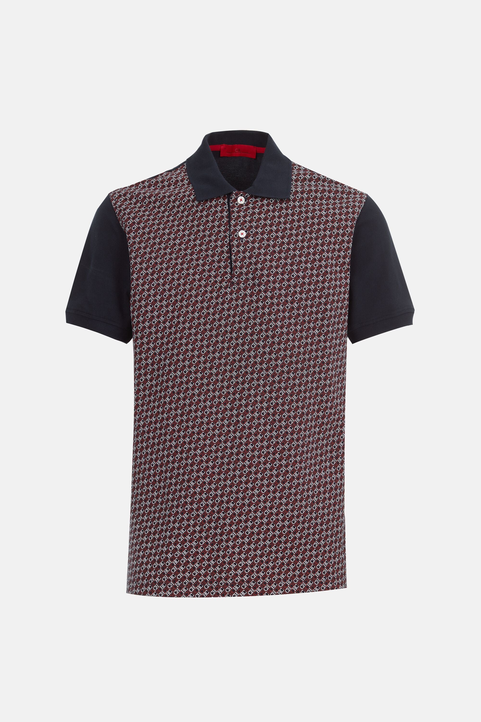 超安い Caracas Print States United Herrera Carolina CH - navy Shirt Polo Pique その他