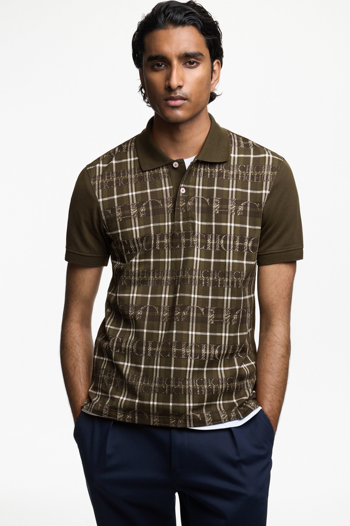 Polo de Piqué Estampado CHartan