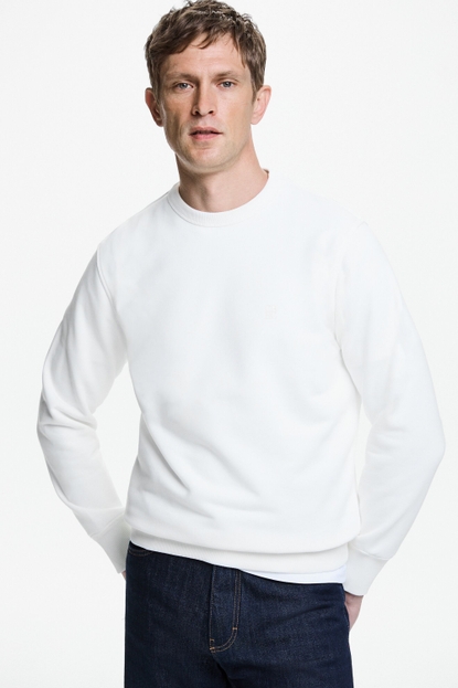 CH embossed fleece sweatshirt