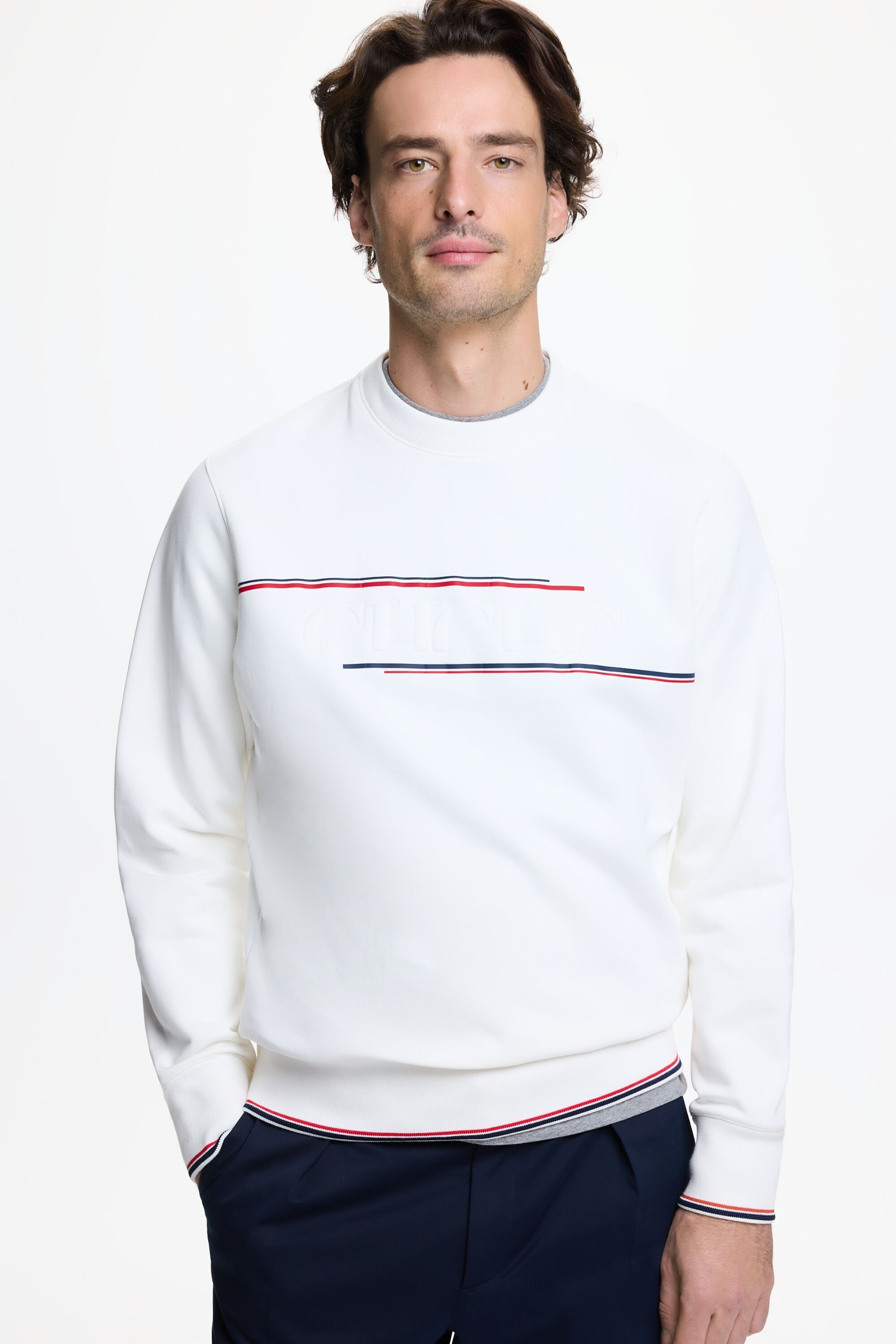 CH Band Embossed Sweatshirt