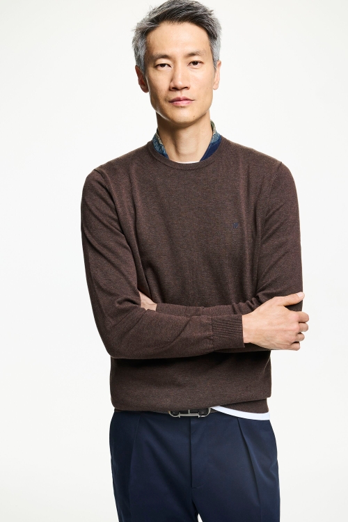 JERSEY DE ALGODÓN CUELLO REDONDO